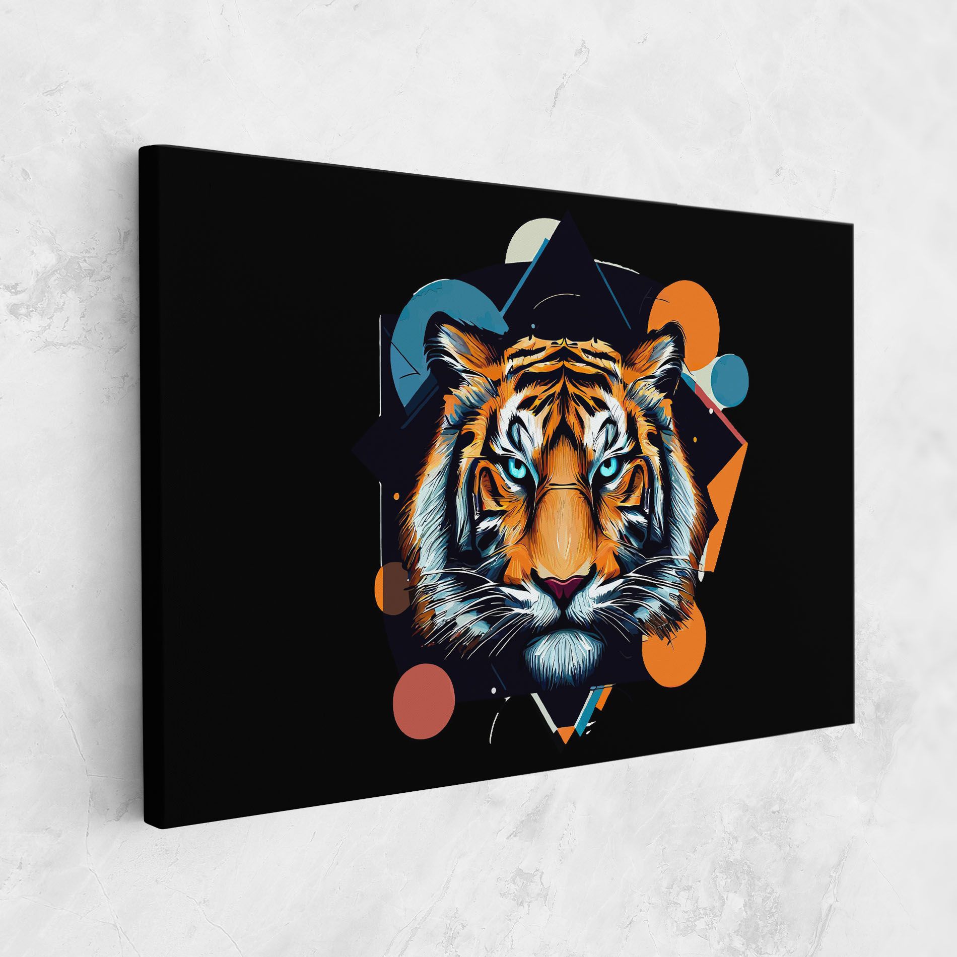 Geometric Tiger mockup 1