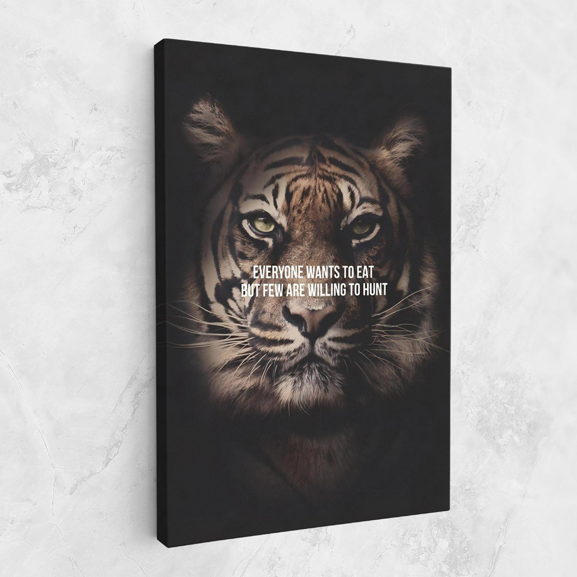 Tablou Canvas Willing To Hunt mockup 1