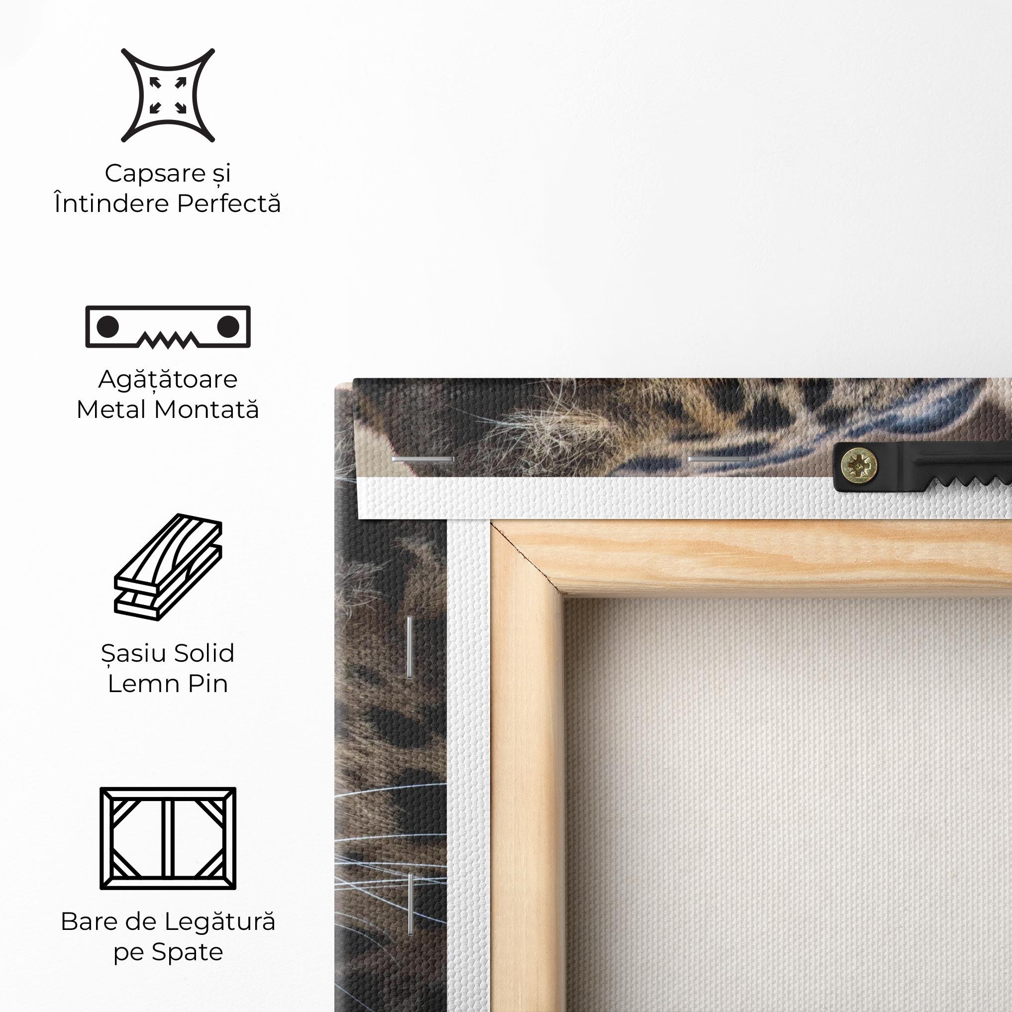 Tablou Canvas Blue Tiger mockup 5