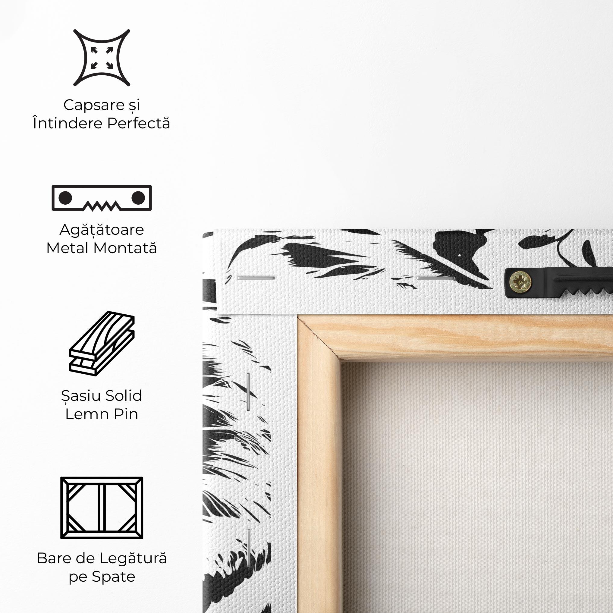 Tablou Canvas Roaring Tiger mockup 5