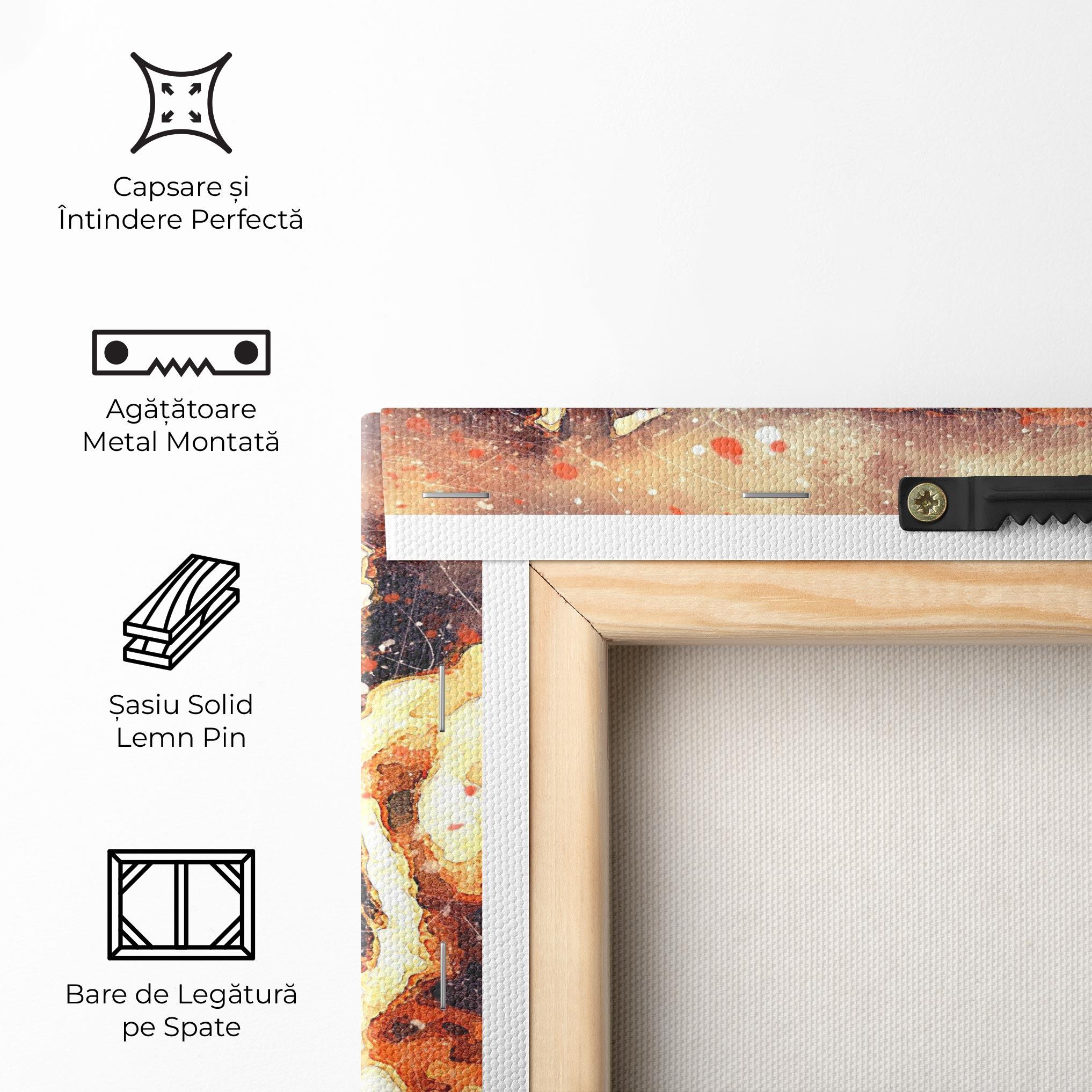 Tablou Canvas Tiger Colors mockup 5