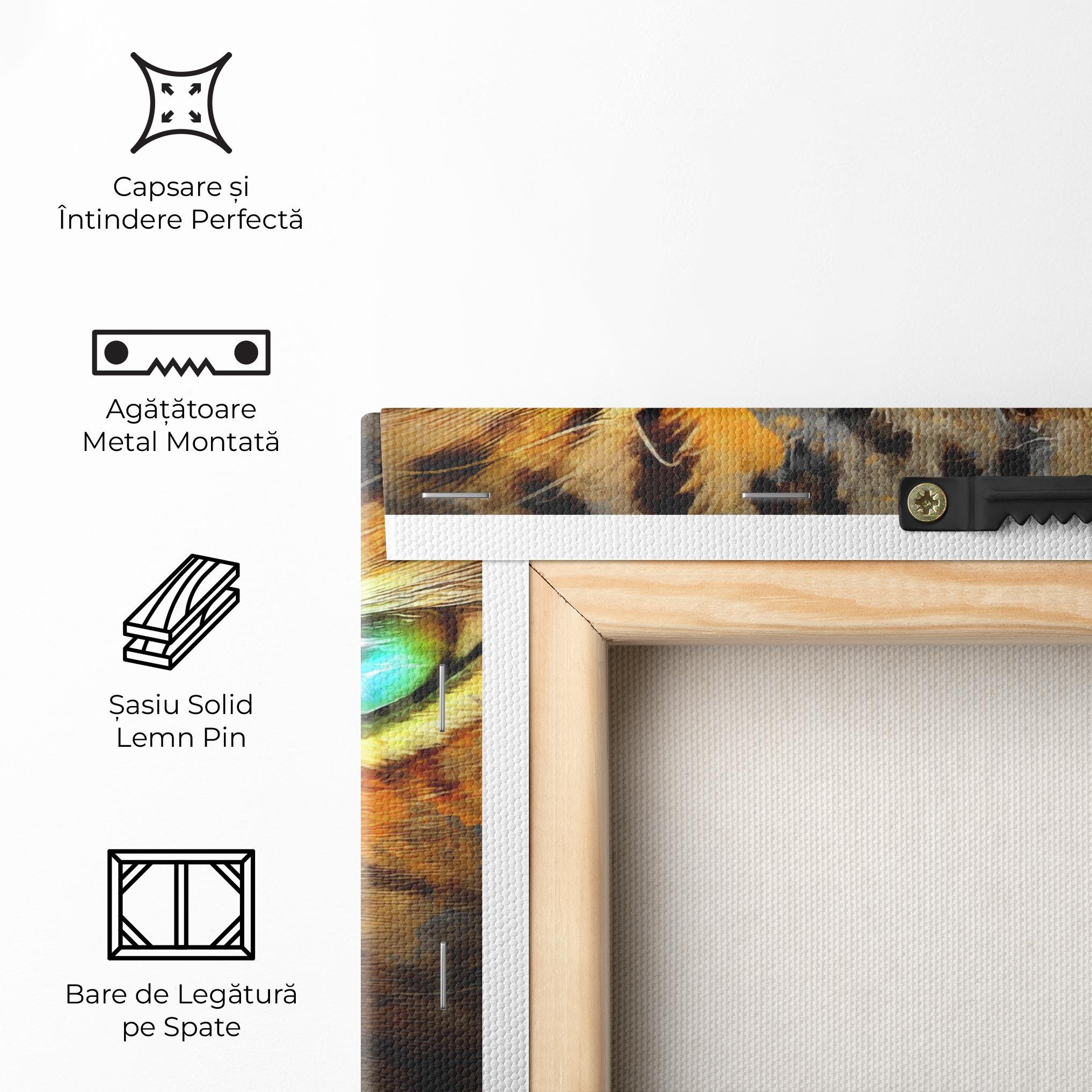 Tablou Canvas Tiger Eyes mockup 5