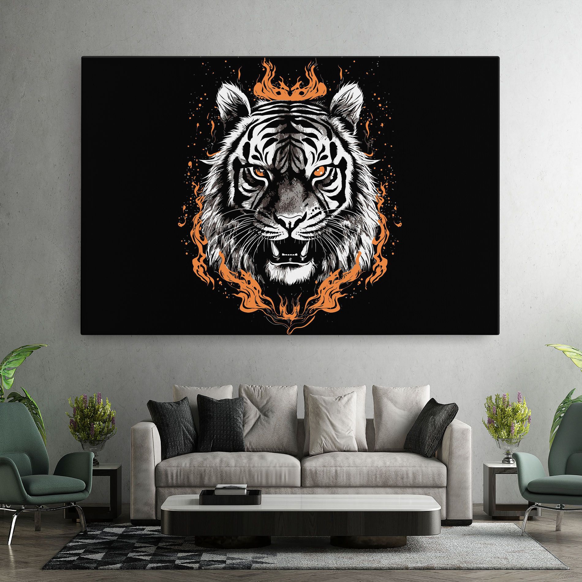 Fire Tiger mockup 7