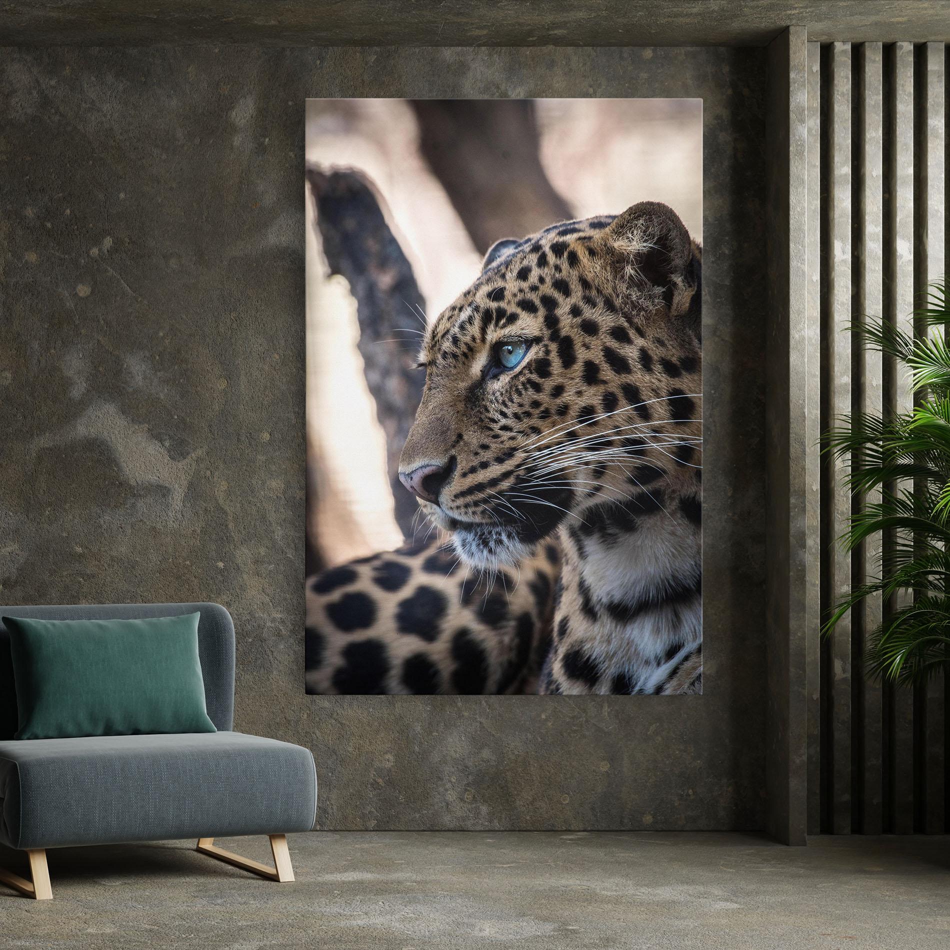 Tablou Canvas Blue Tiger mockup 7