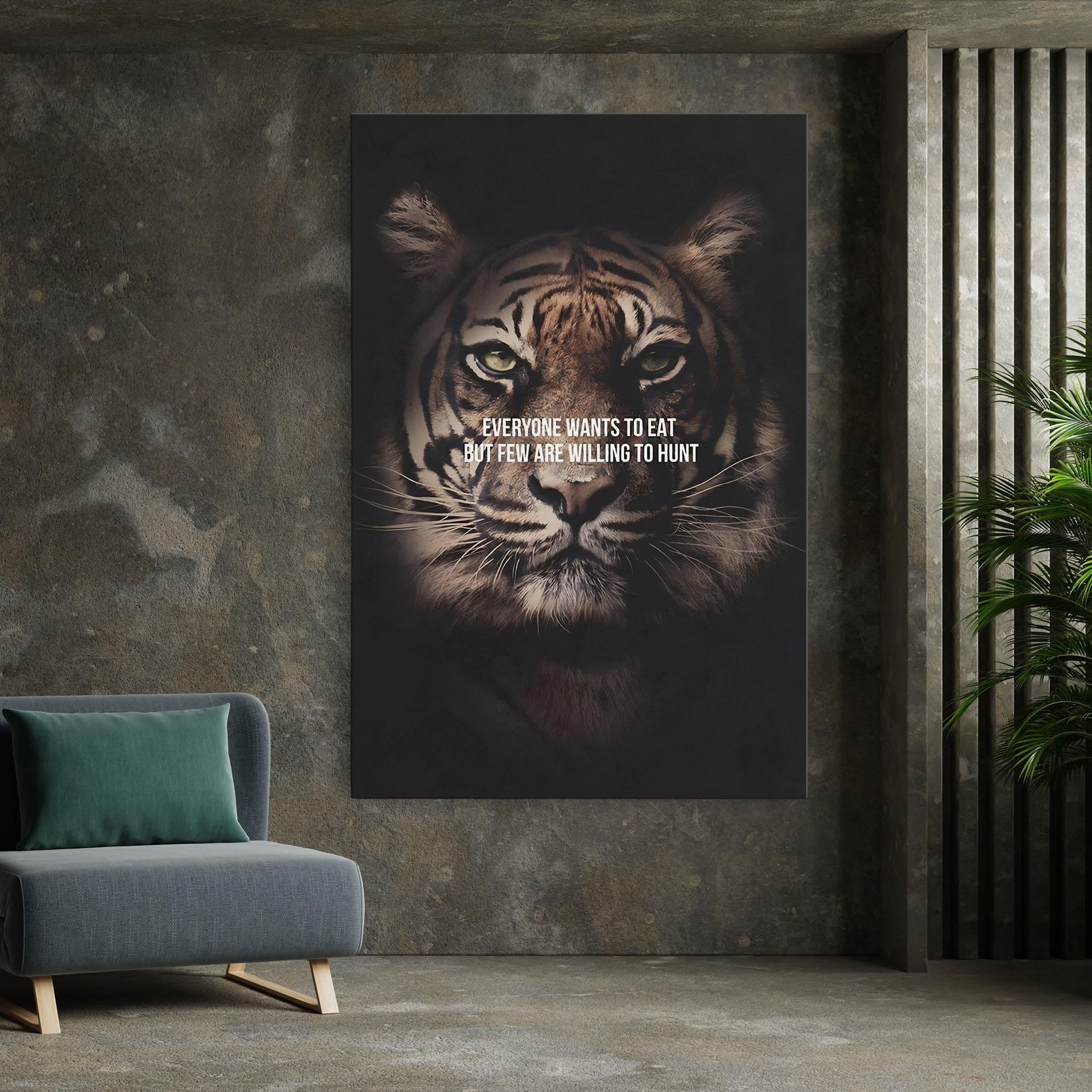 Tablou Canvas Willing To Hunt mockup 7