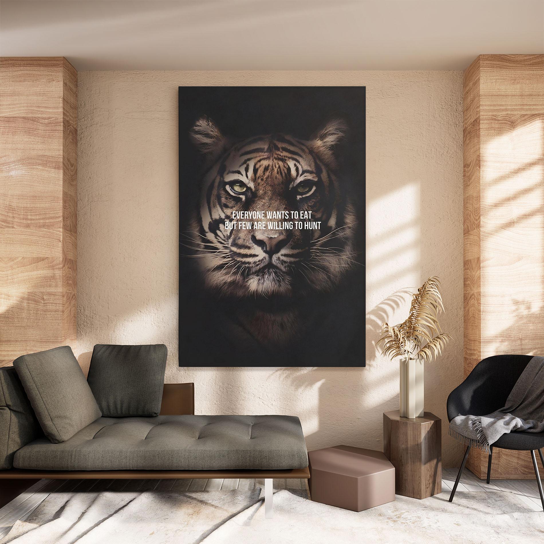 Tablou Canvas Willing To Hunt mockup 8