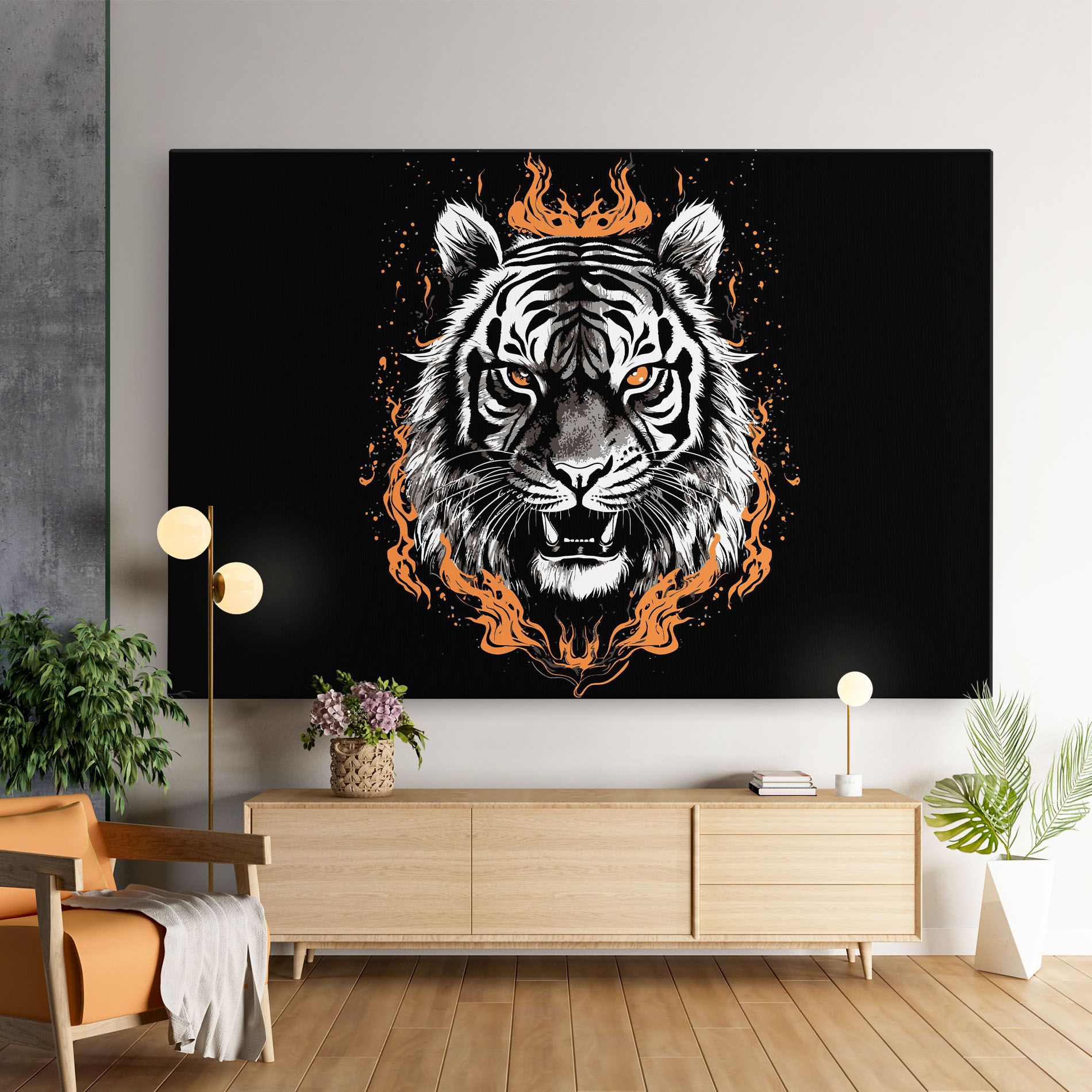 Fire Tiger mockup 9