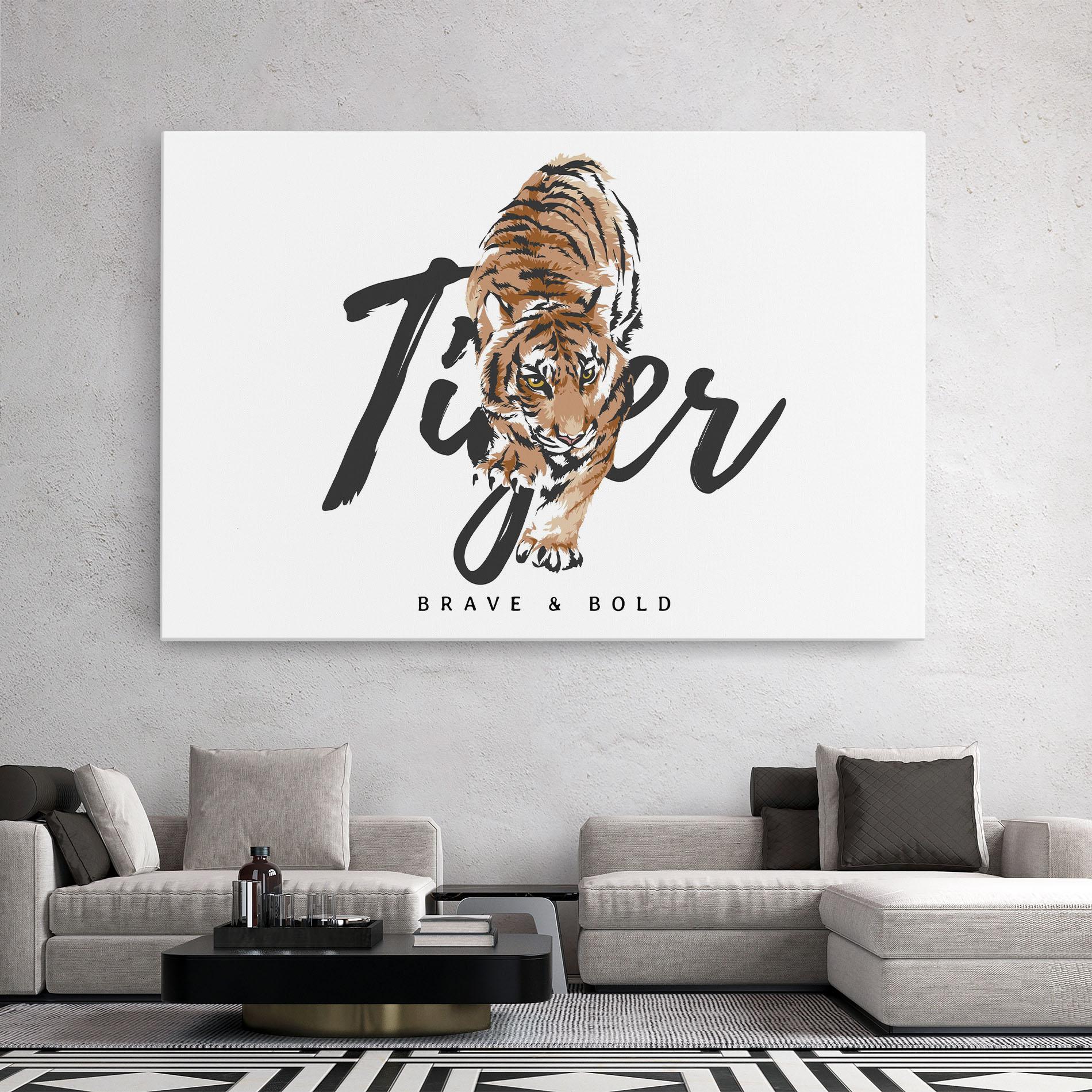 Tablou Canvas Brave And Bold mockup 2
