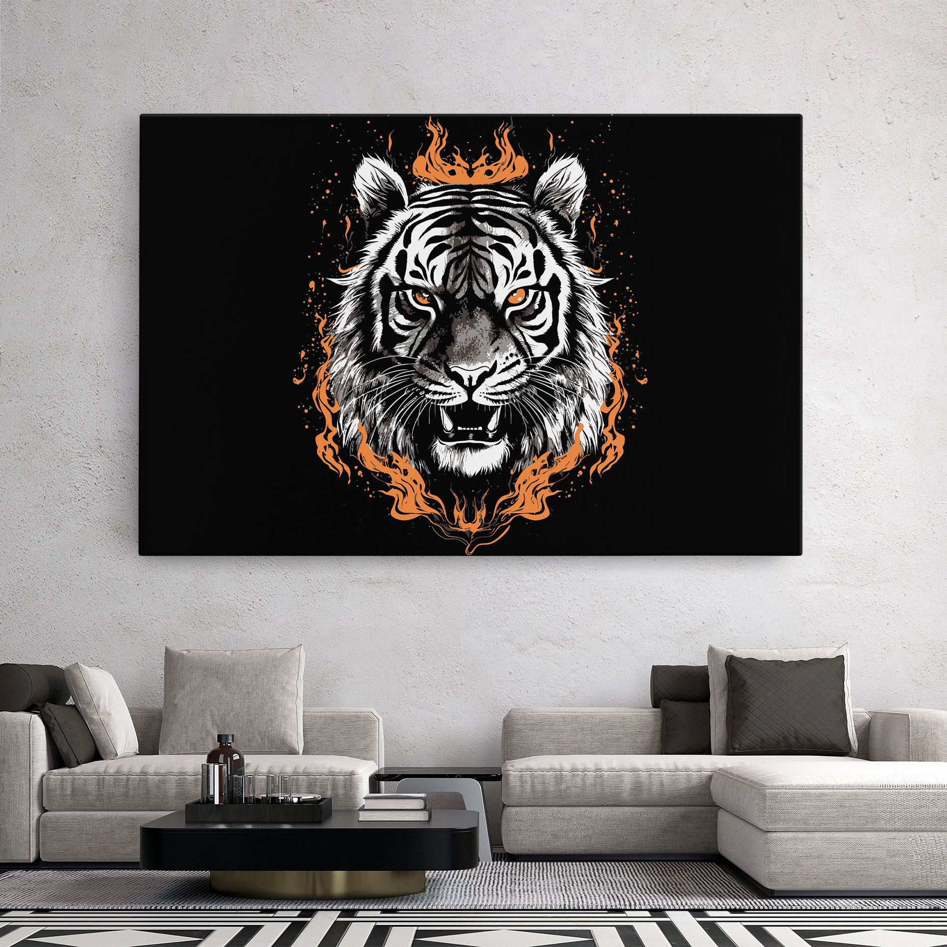 Fire Tiger mockup 2