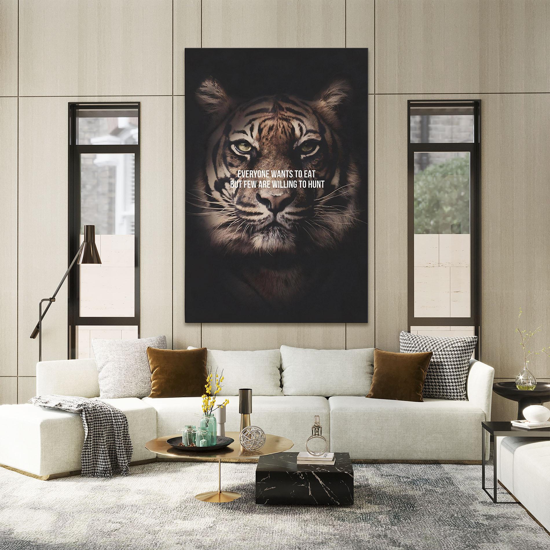 Tablou Canvas Willing To Hunt mockup 2