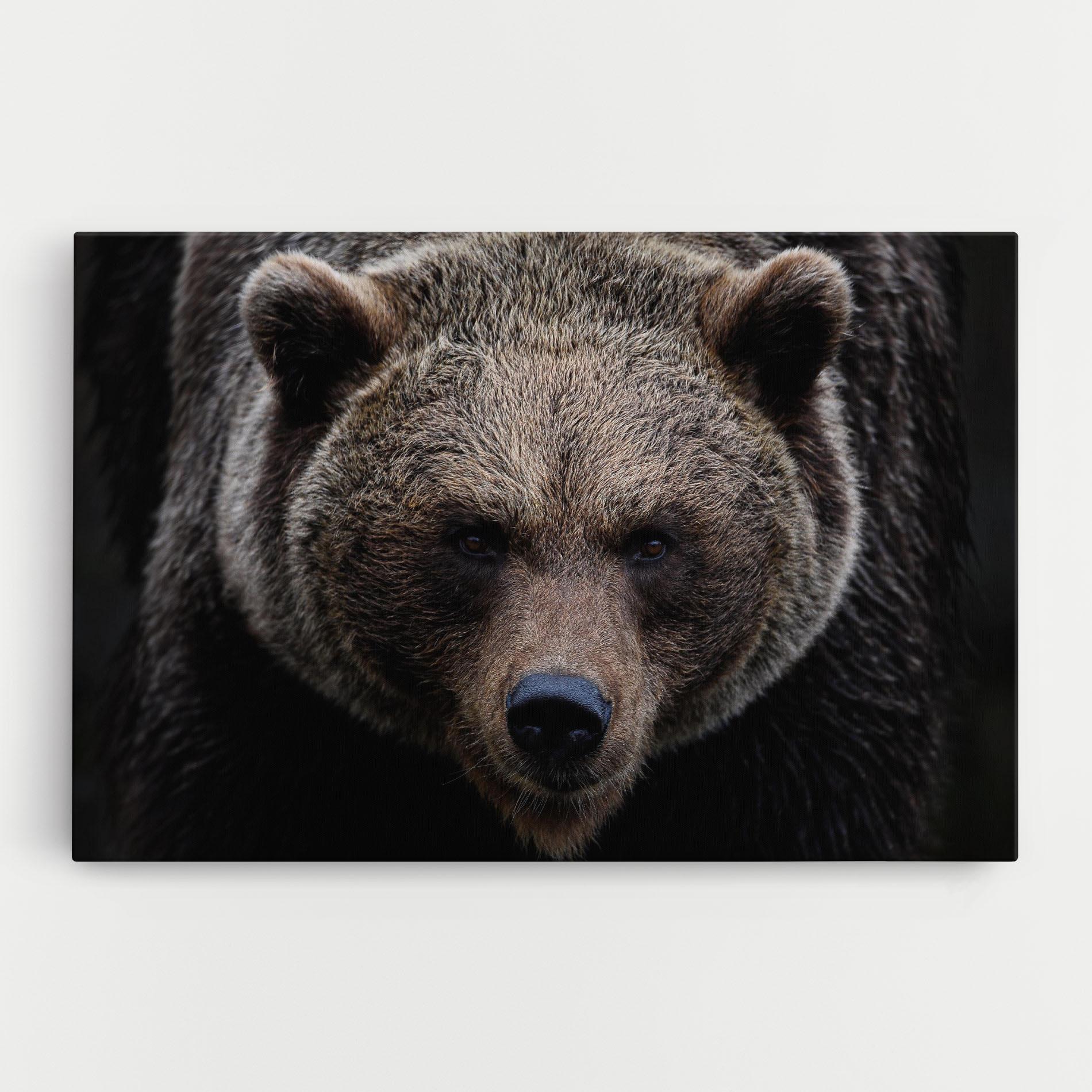 Tablou Canvas Brown Bear mockup 0