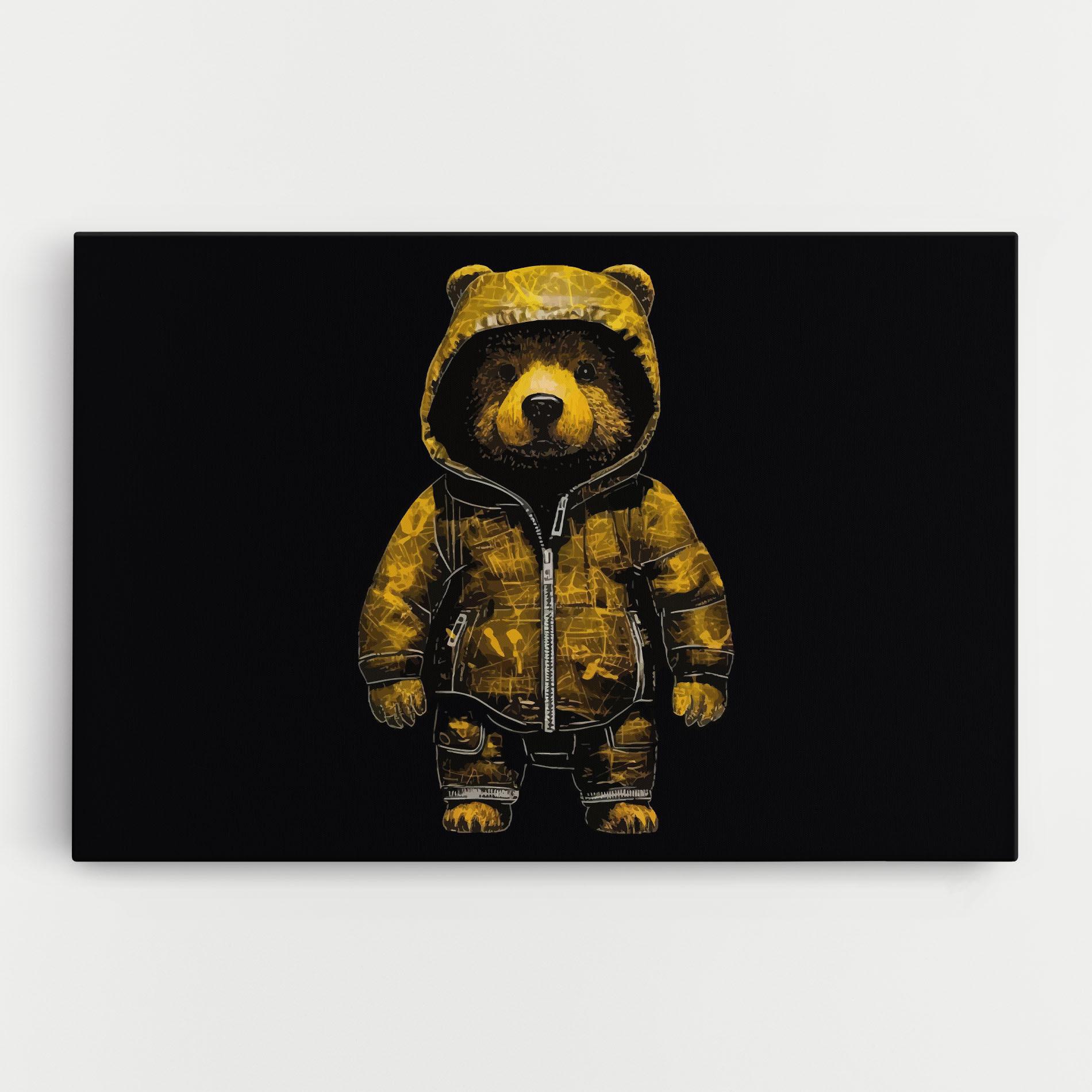 Tablou Canvas Yellow Bear mockup 0