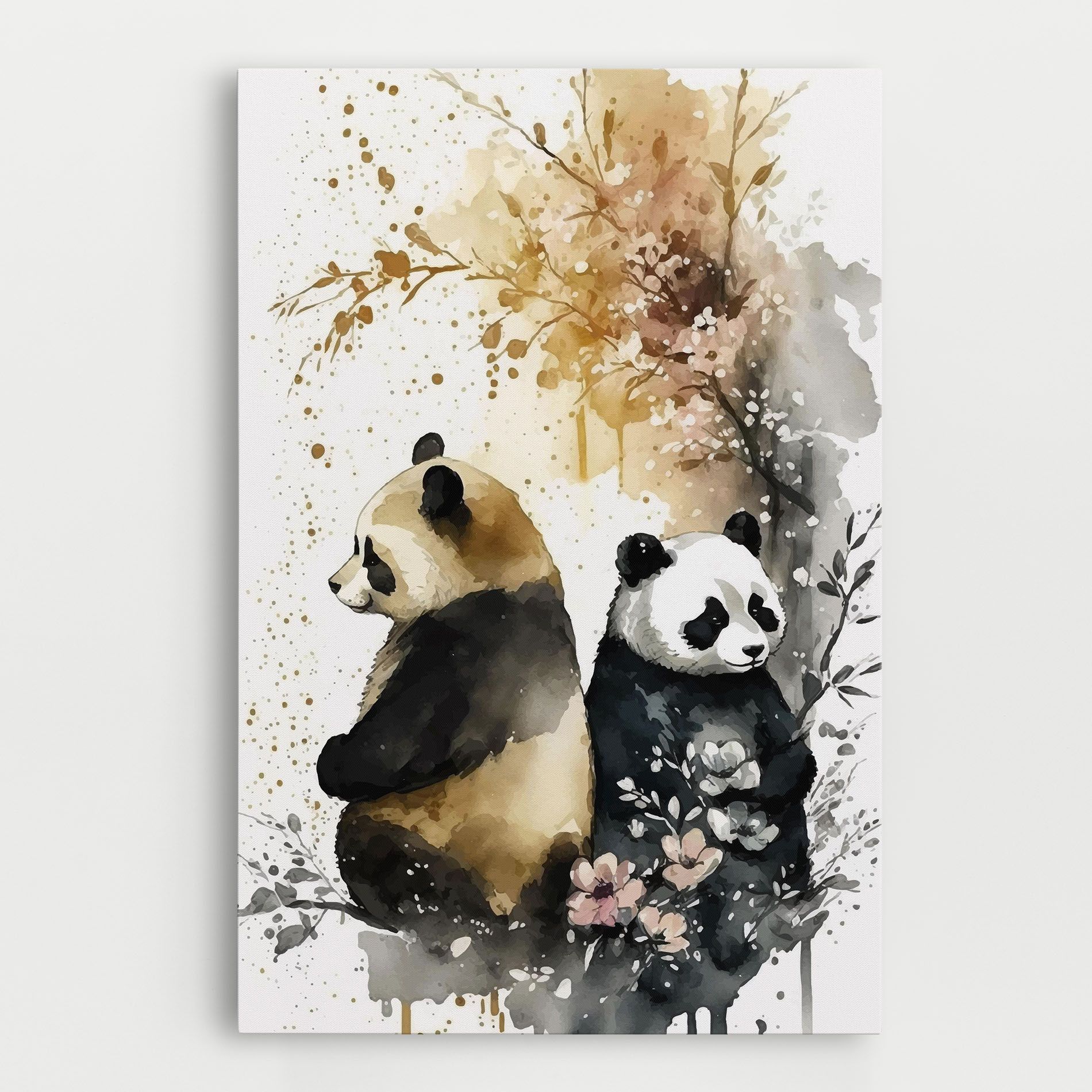 Gold Panda Art mockup 0