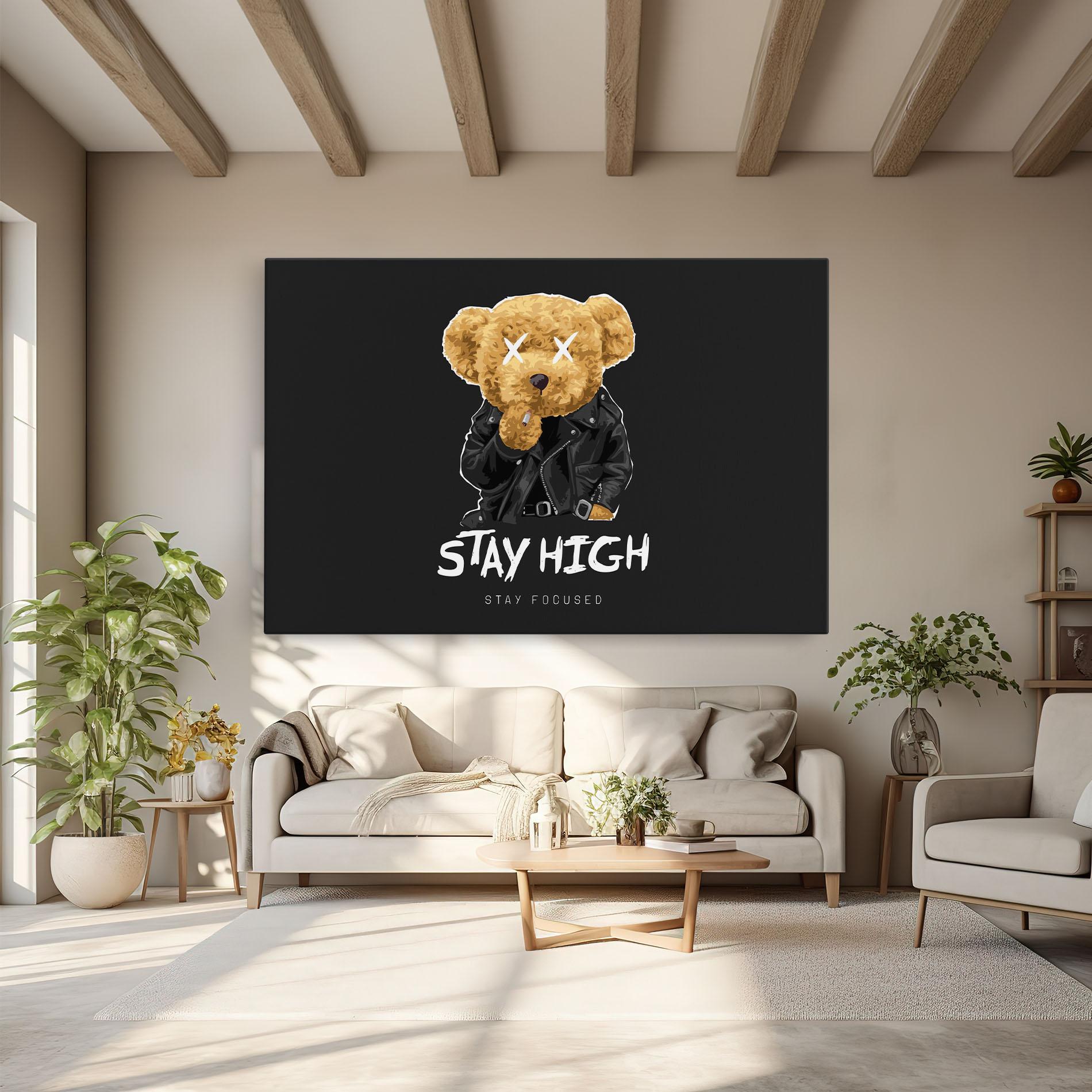 Tablou Canvas Stay Focused mockup 6