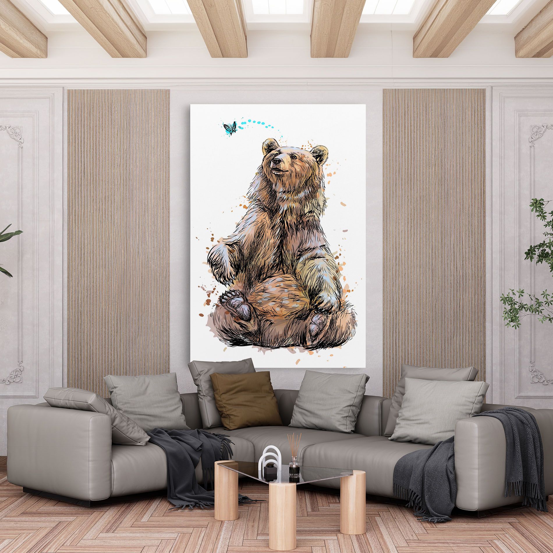 Butterfly Bear mockup 6