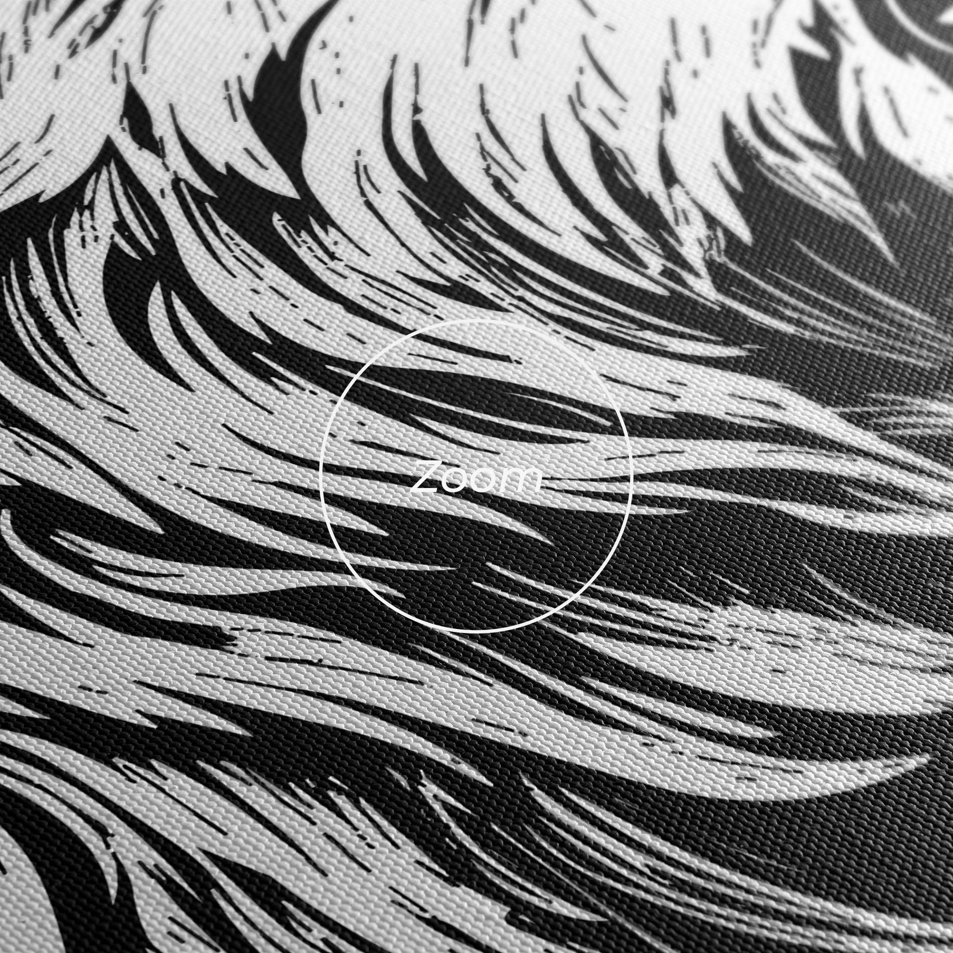 Tablou Canvas Angry Bear mockup 3