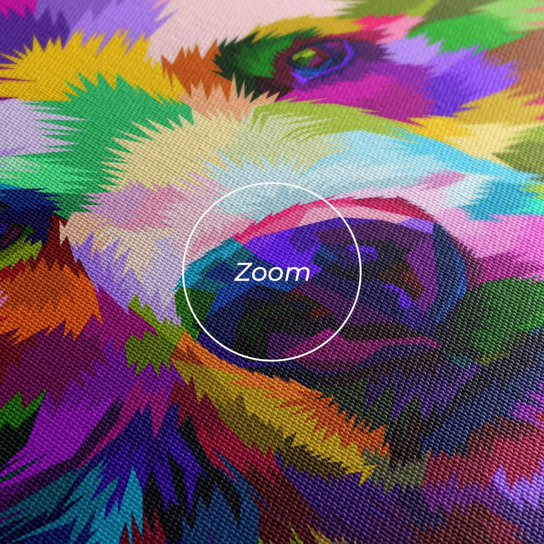 Tablou Canvas Bear Head Art mockup 3