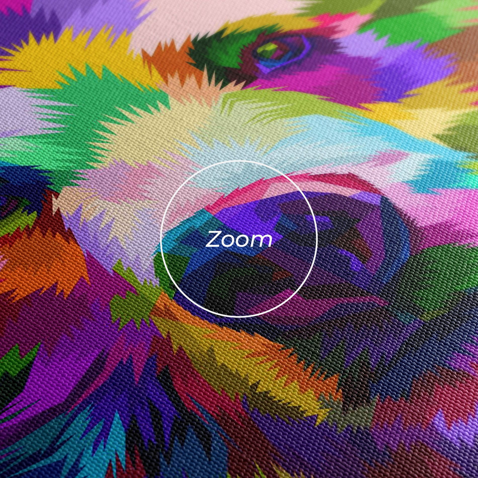 Bear Head Art mockup 3