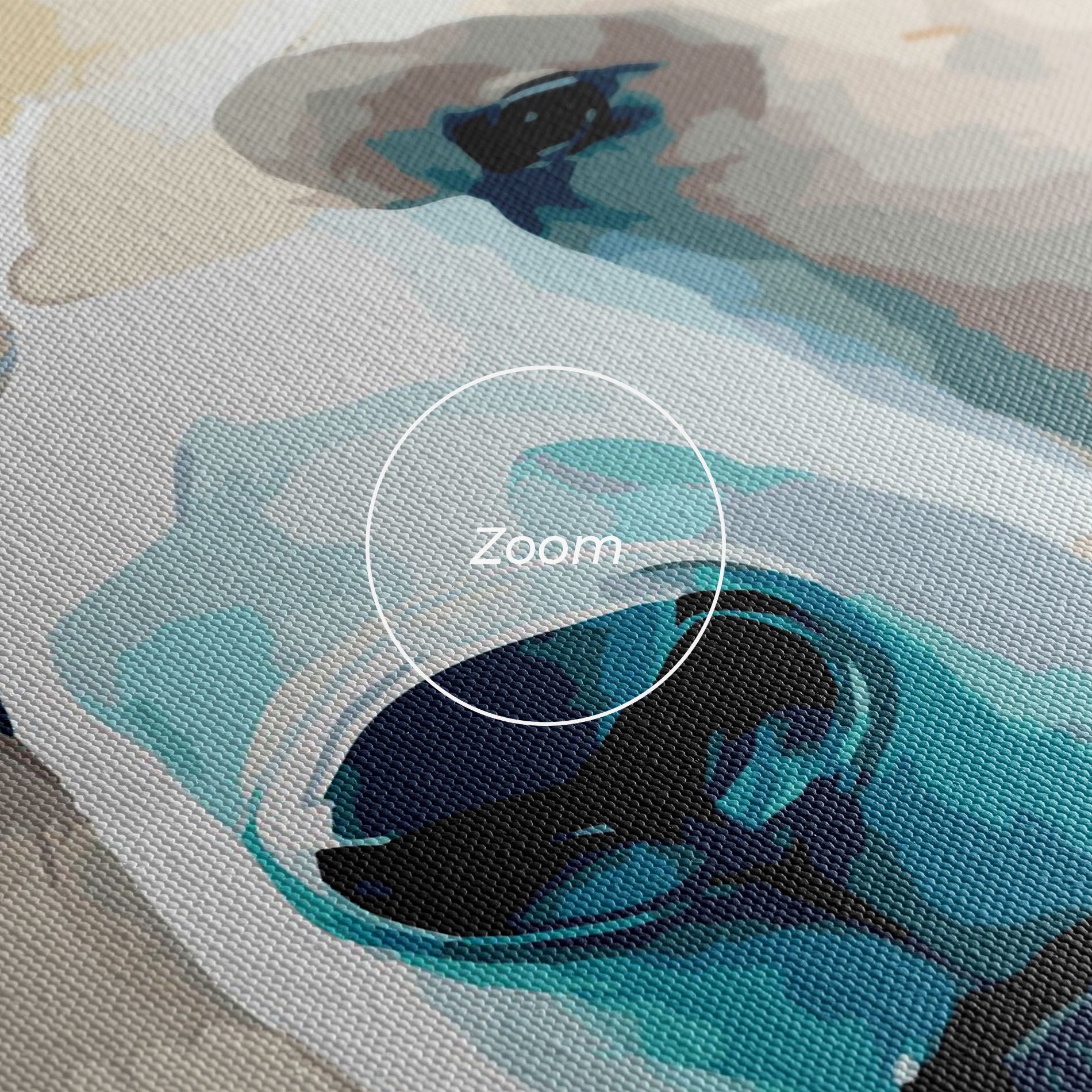 Big Watercolor Bear mockup 3