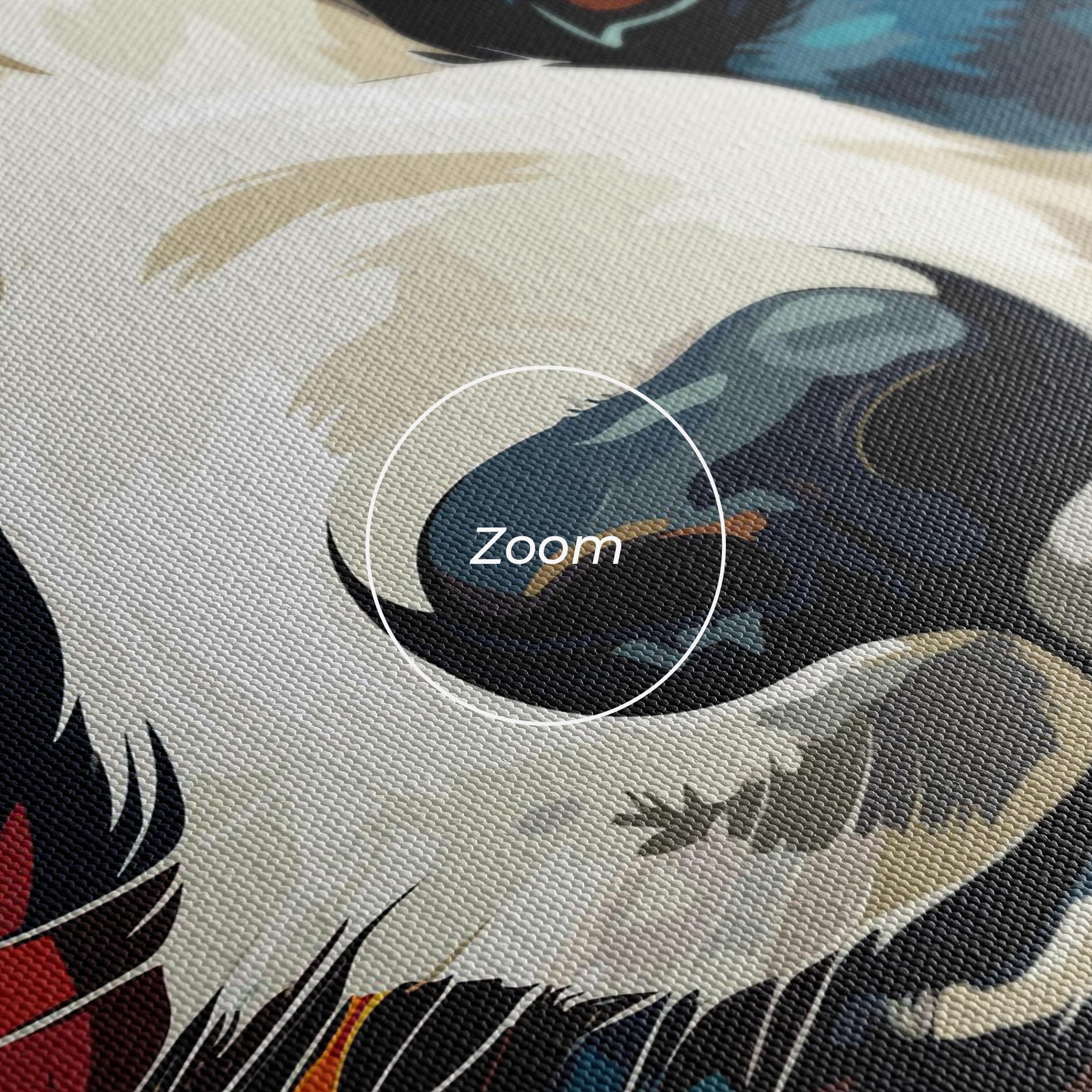 Tablou Canvas Cream Color Bear mockup 3