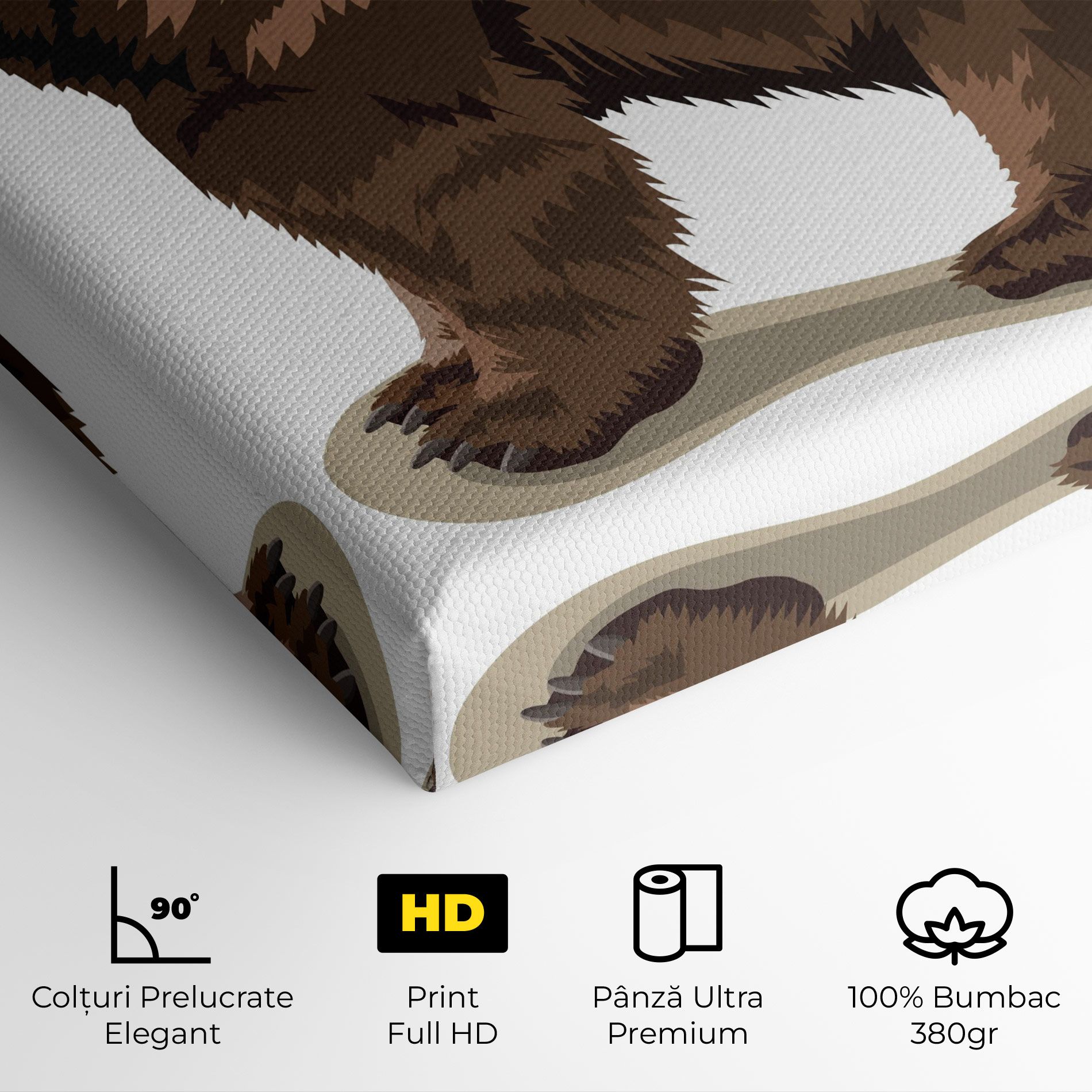 Angry Walking Bear mockup 4