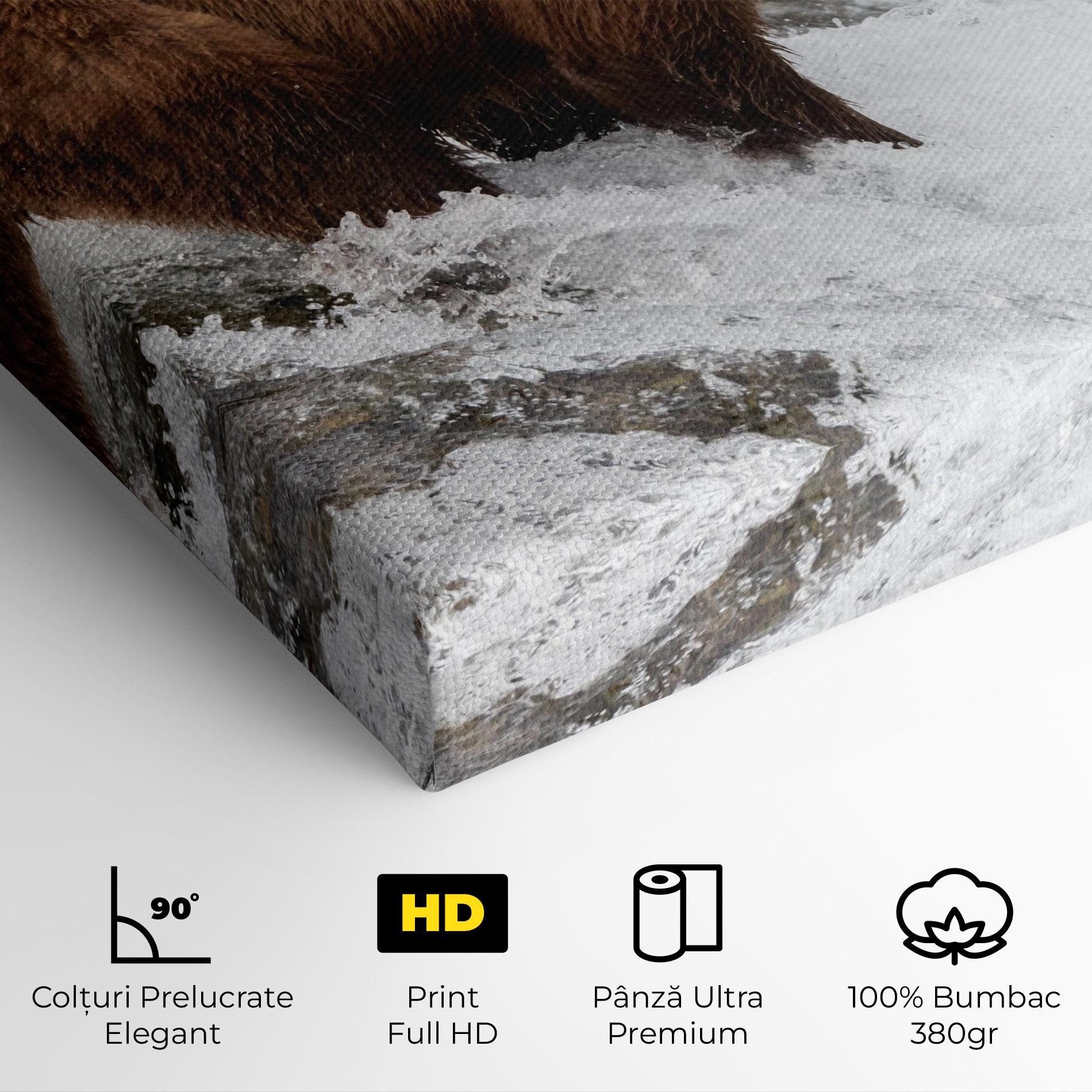 Tablou Canvas Bear Hunting mockup 4