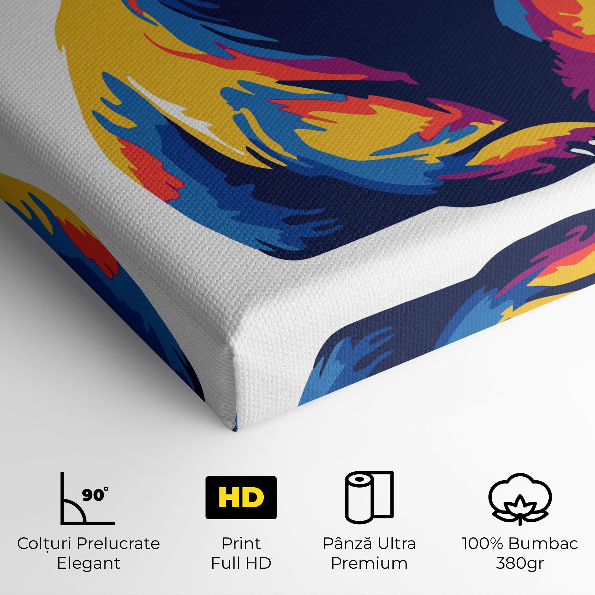 Tablou Canvas Cute Panda mockup 4