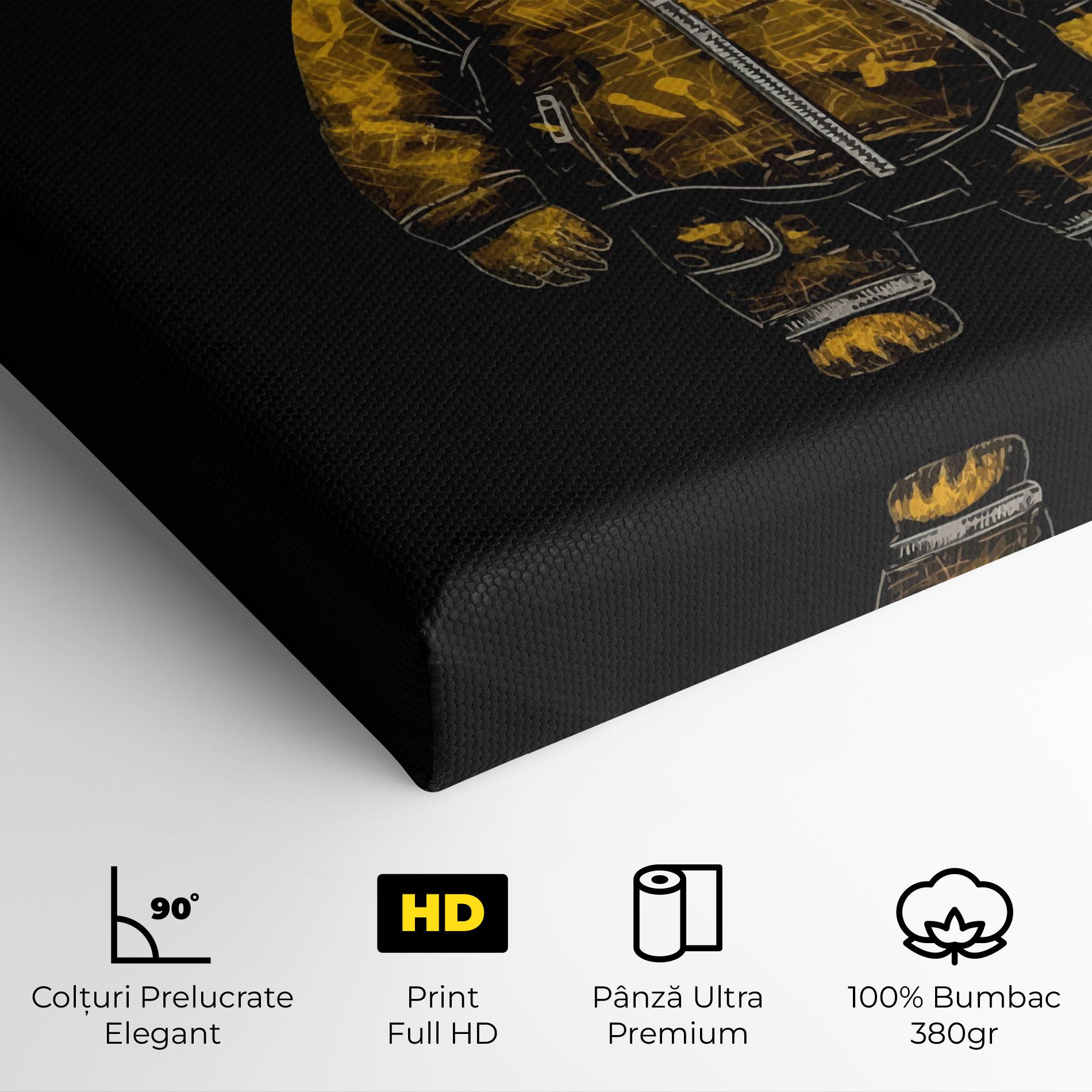 Tablou Canvas Yellow Bear mockup 4