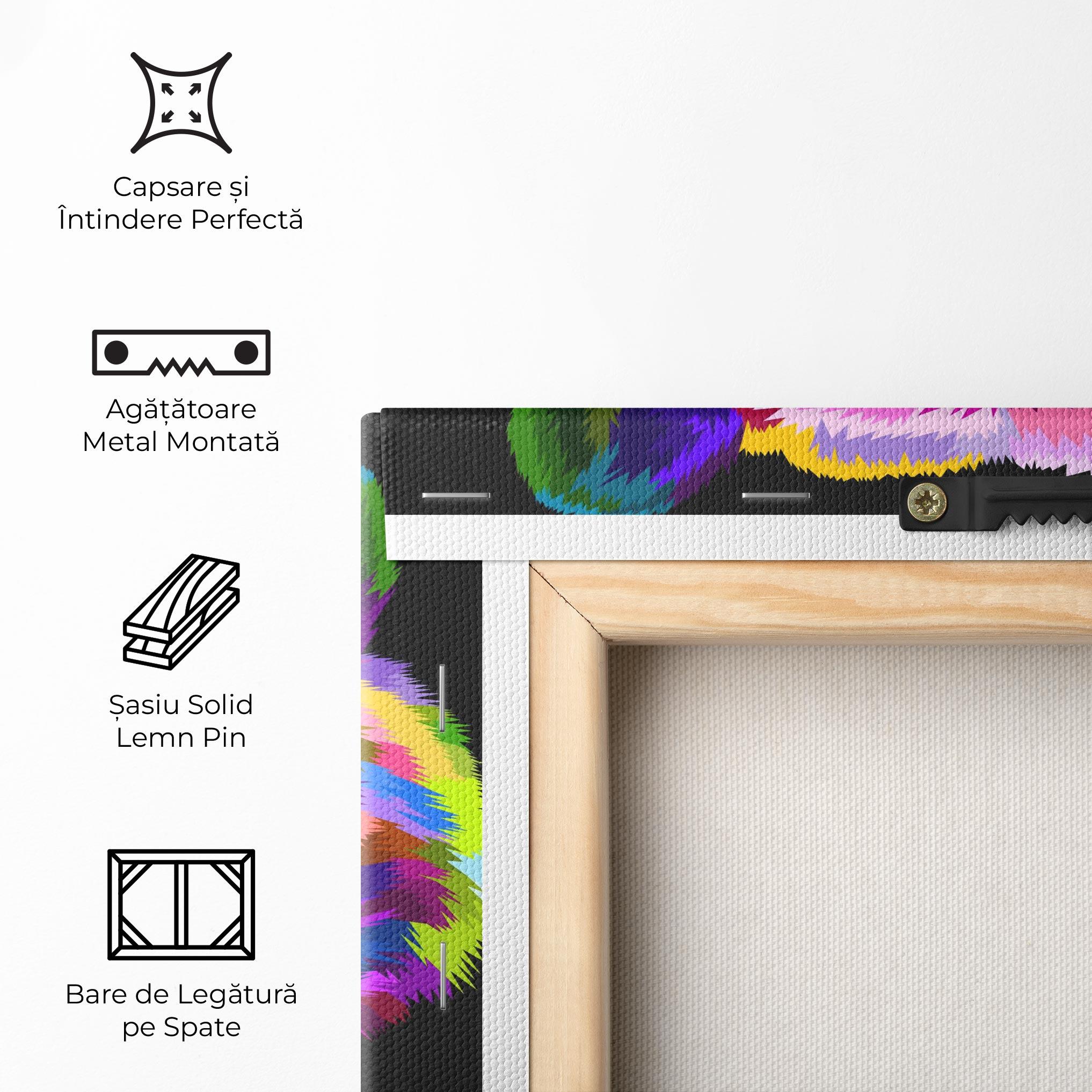 Tablou Canvas Bear Head Art mockup 5