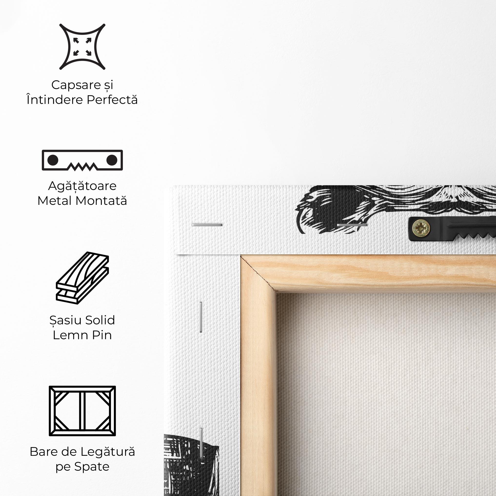 Tablou Canvas Bear In Suit mockup 5