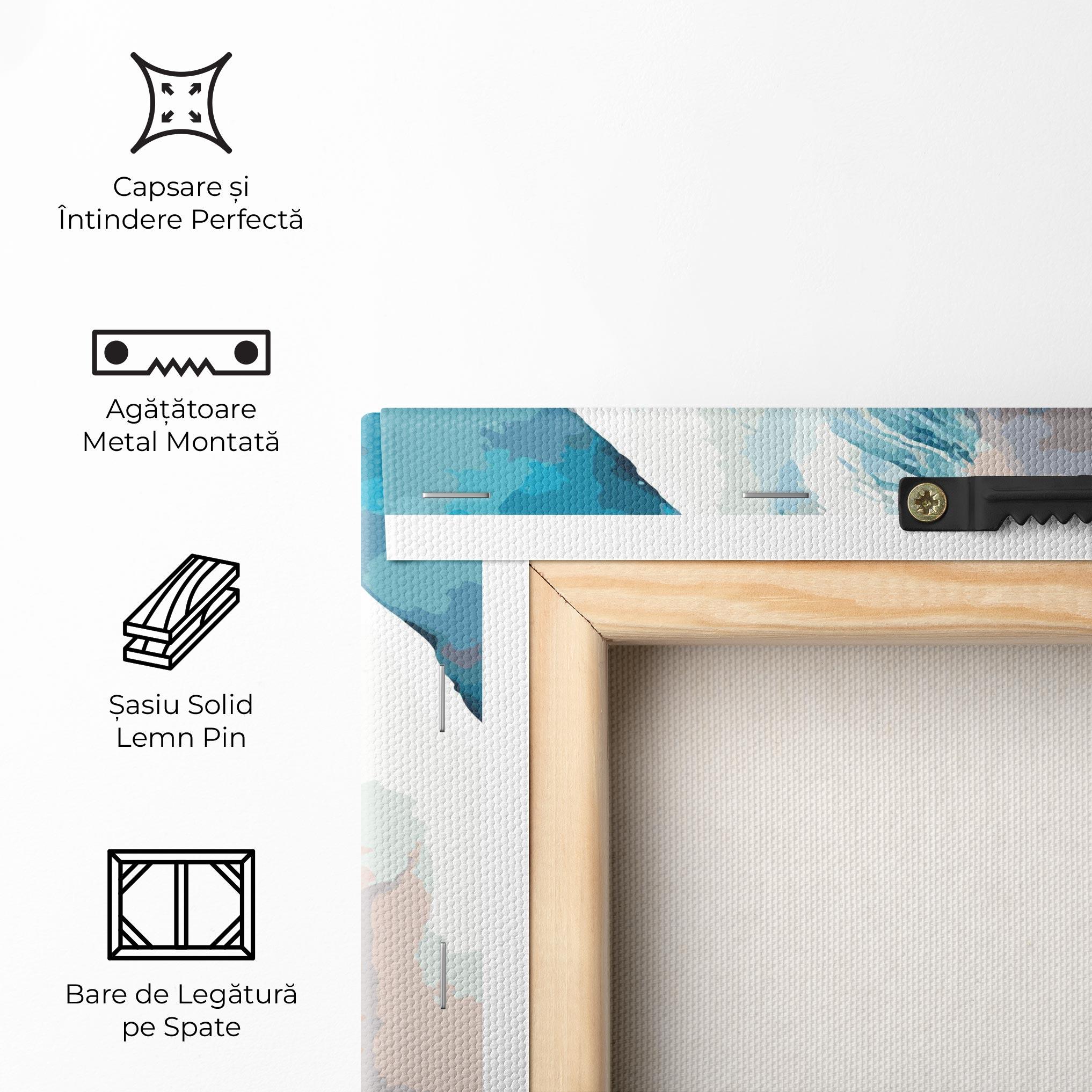 Tablou Canvas Beautiful Icebear mockup 5