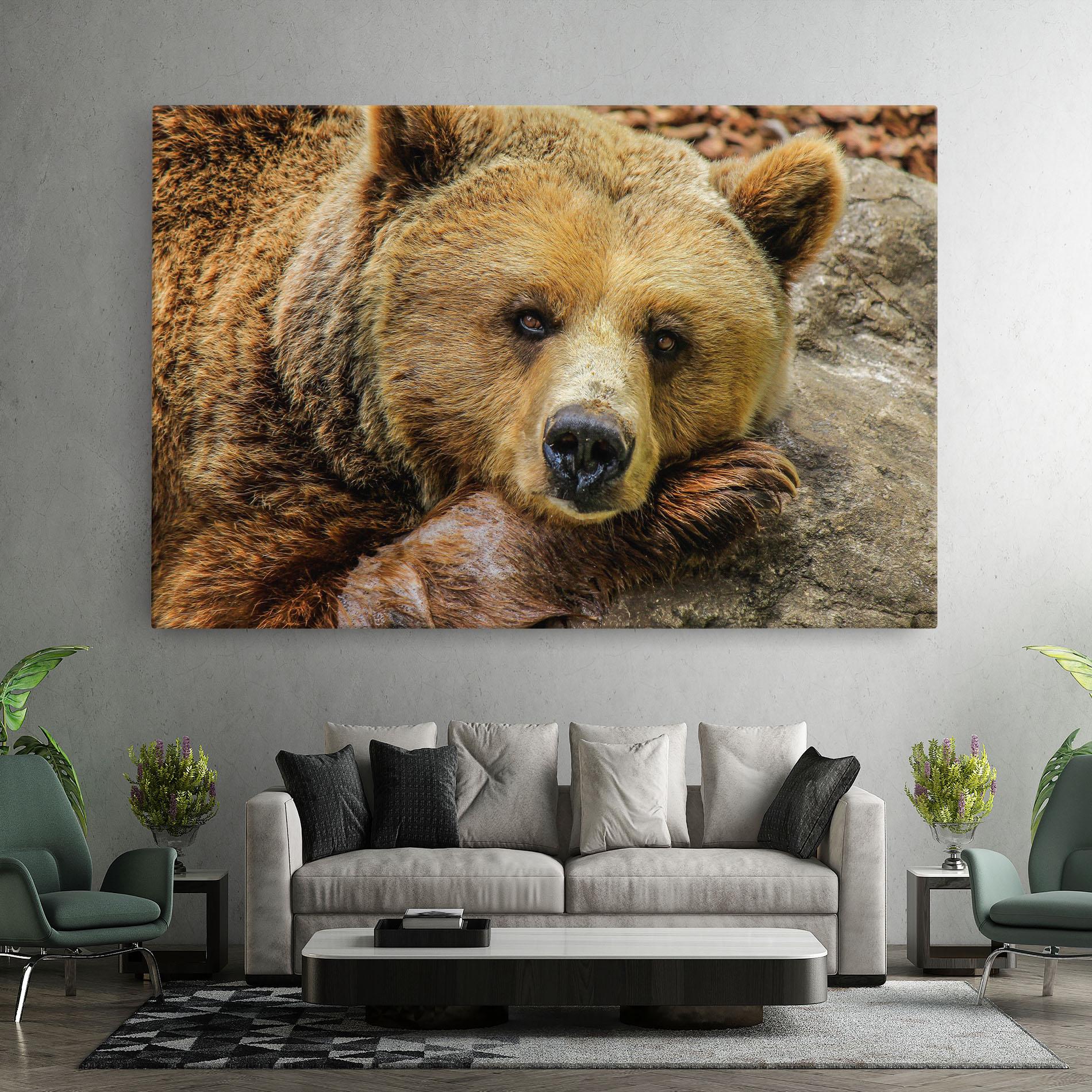 Tablou Canvas Bear mockup 7