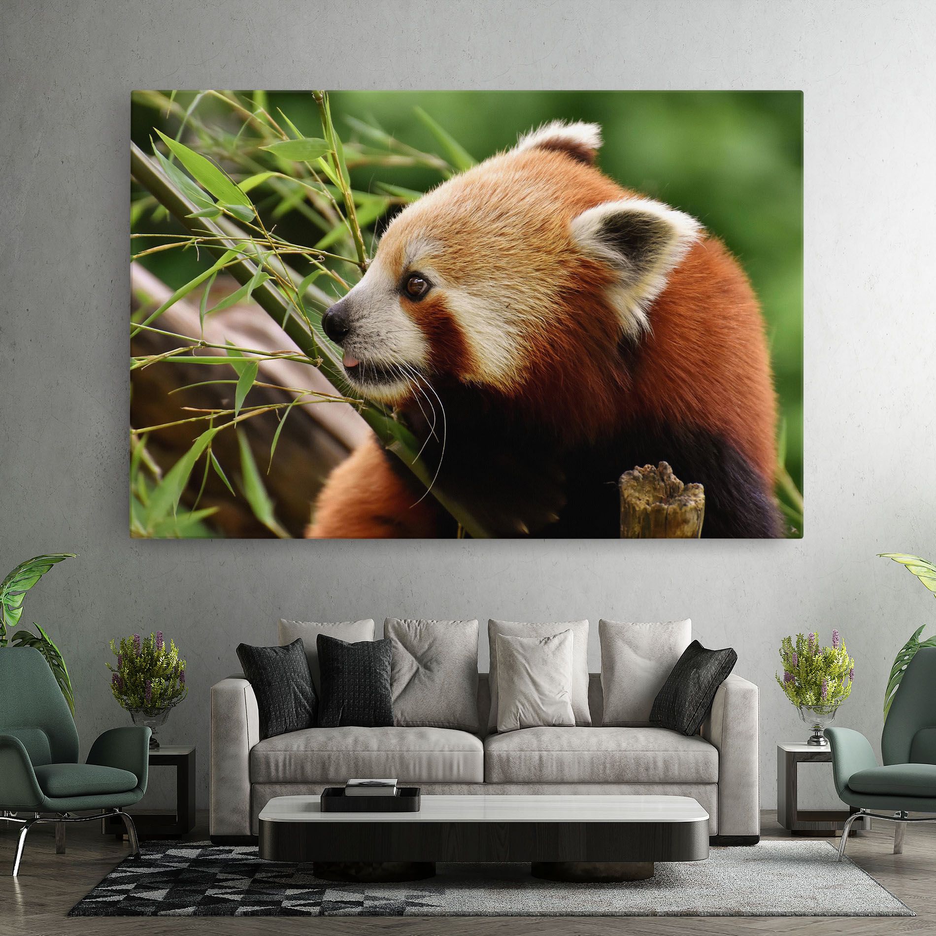 Cute Red Panda mockup 7