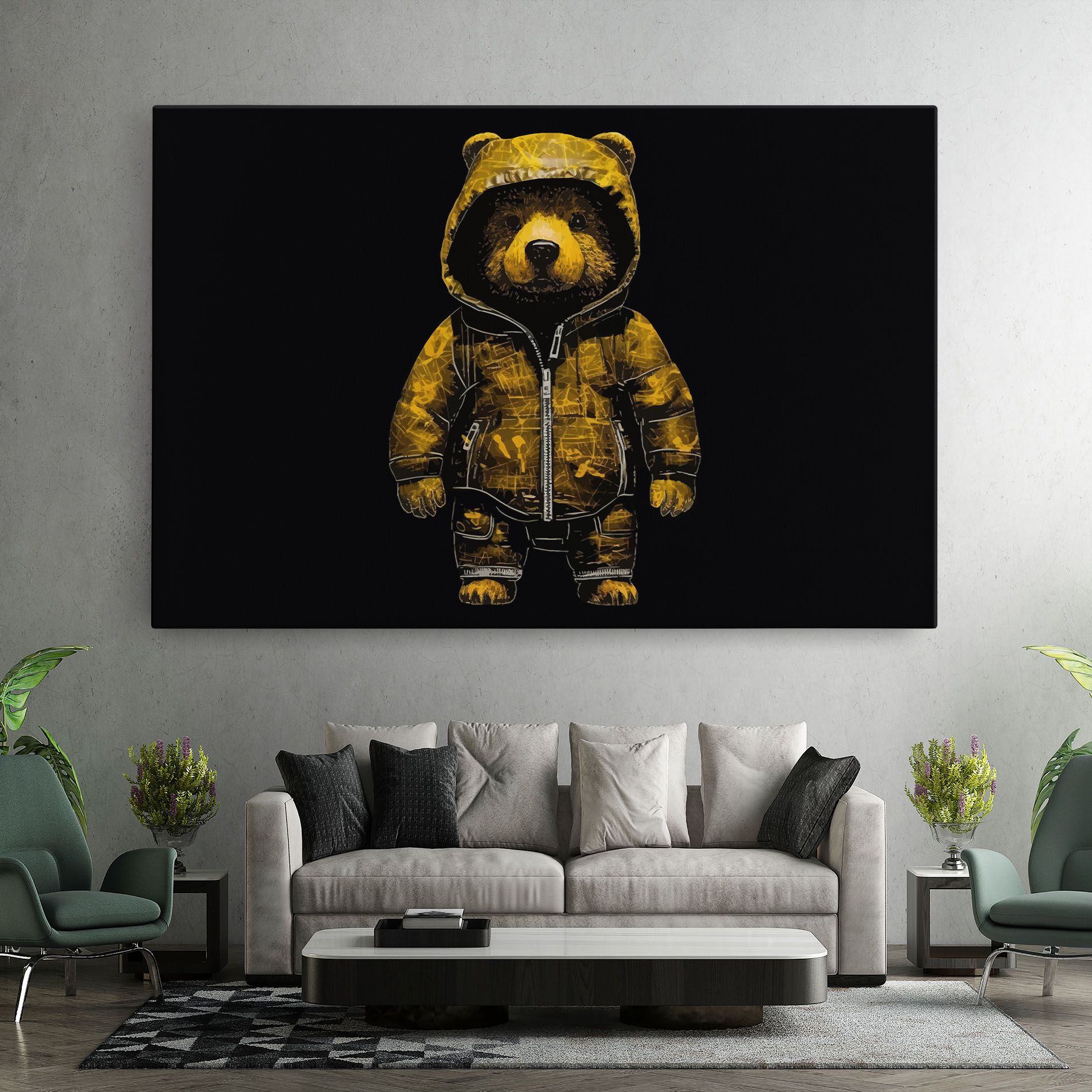 Yellow Bear mockup 7