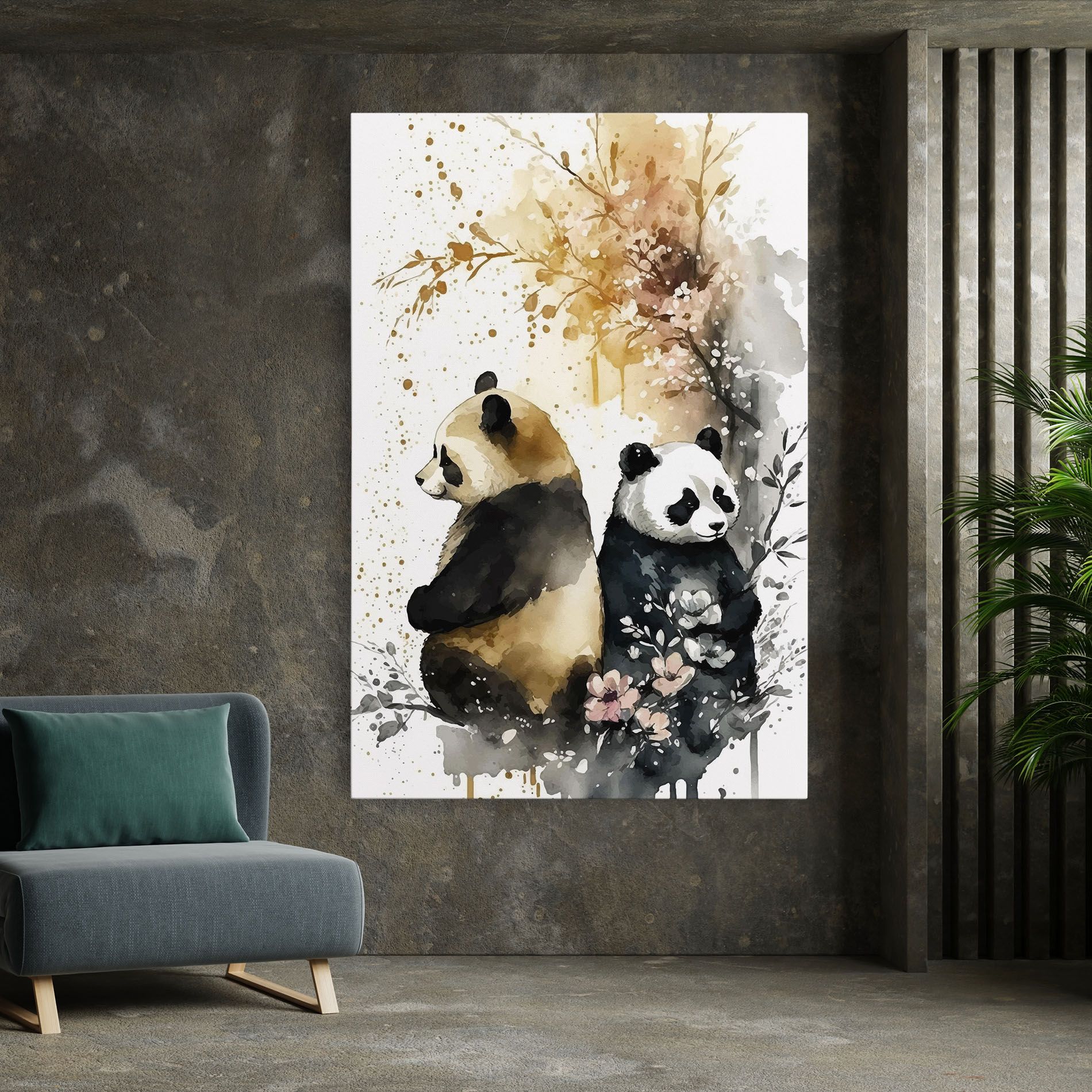 Gold Panda Art mockup 7