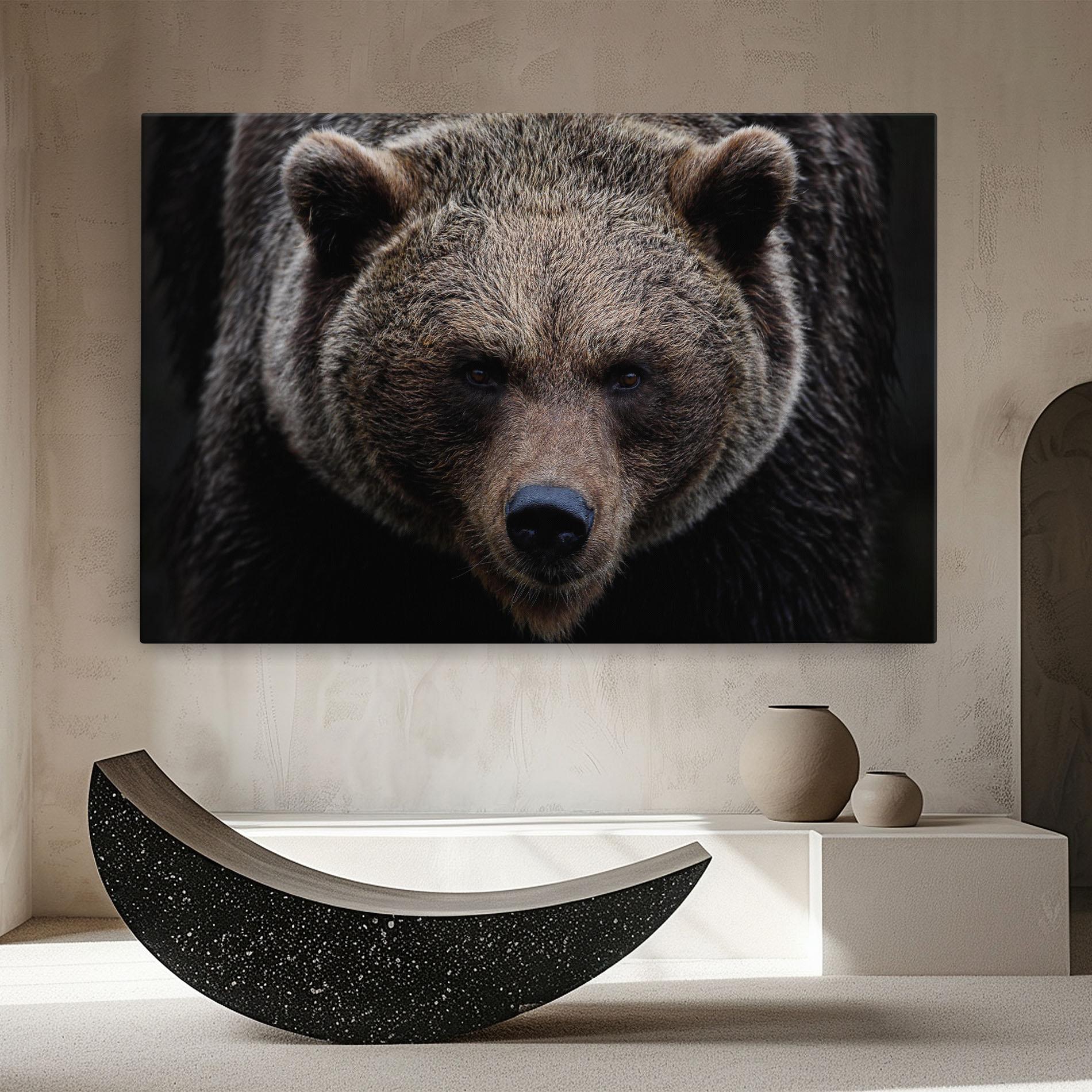 Tablou Canvas Brown Bear mockup 8