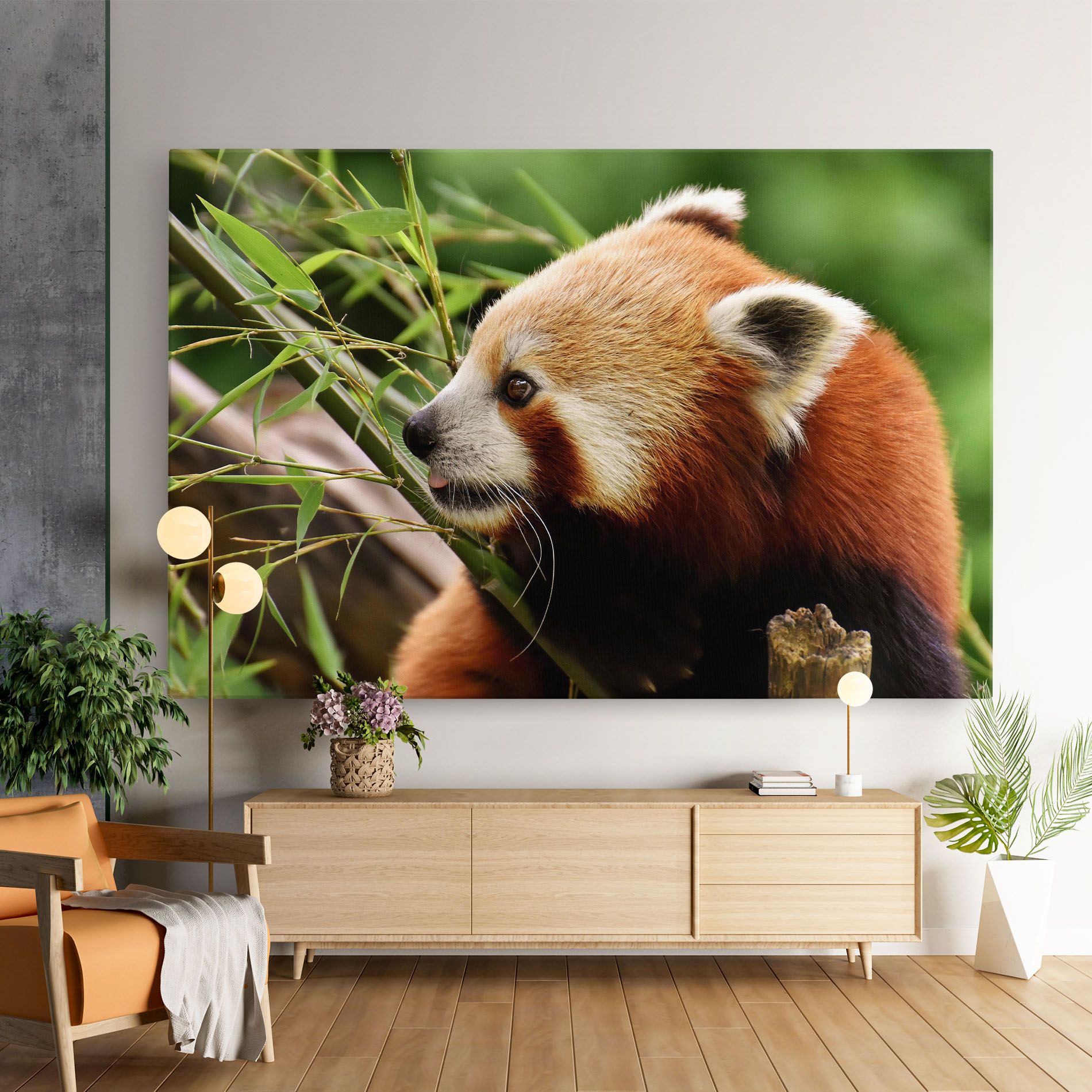 Cute Red Panda mockup 9