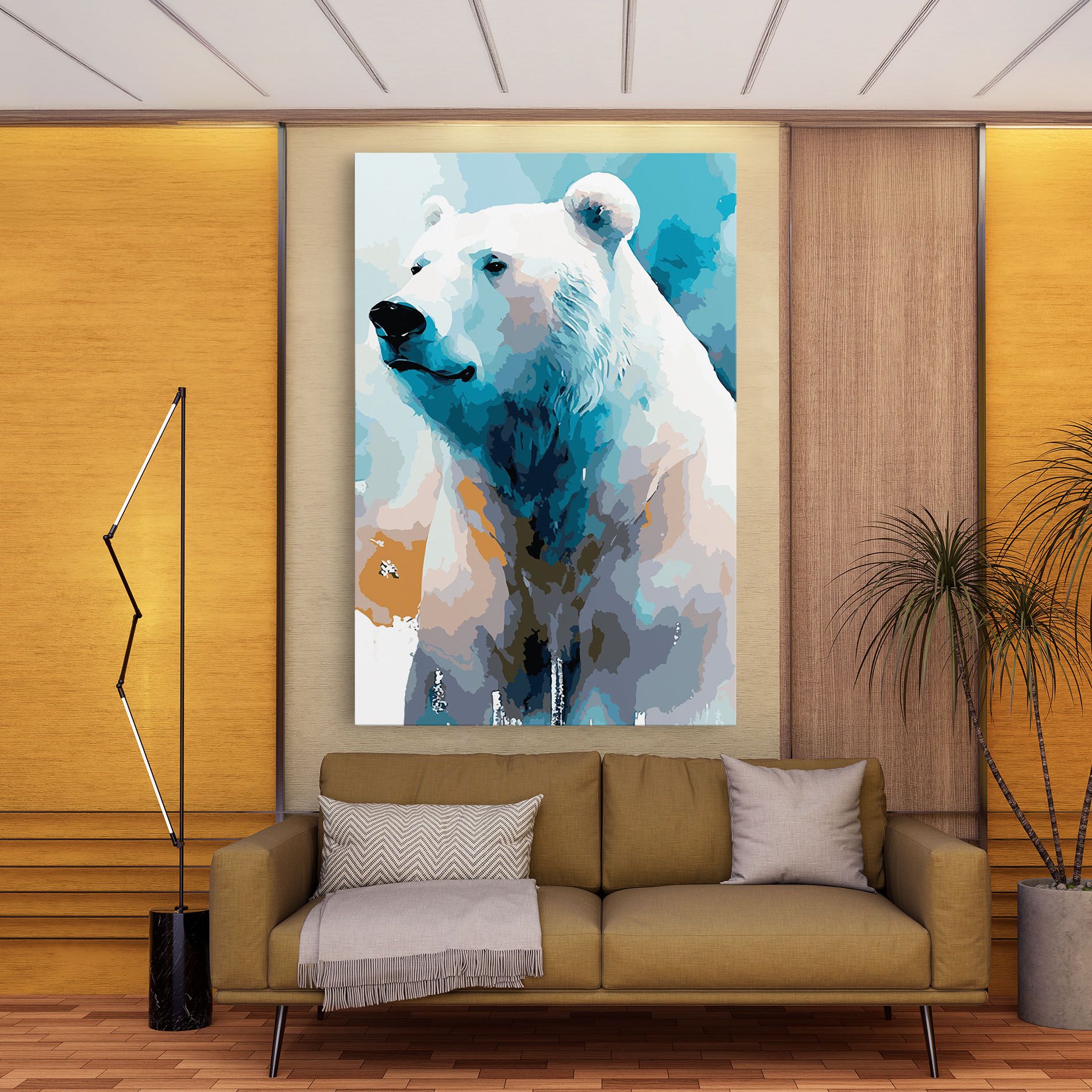 Beautiful Icebear mockup 9
