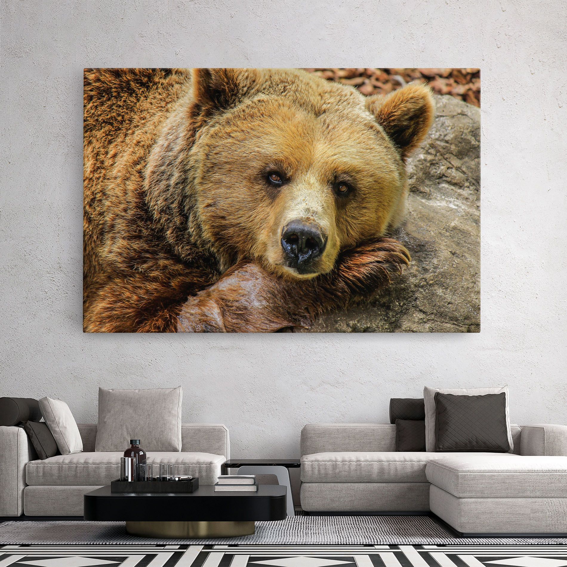 Bear mockup 2
