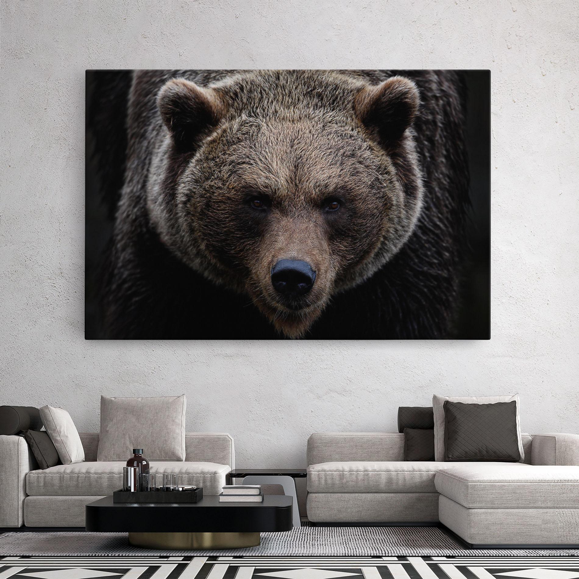 Tablou Canvas Brown Bear mockup 2