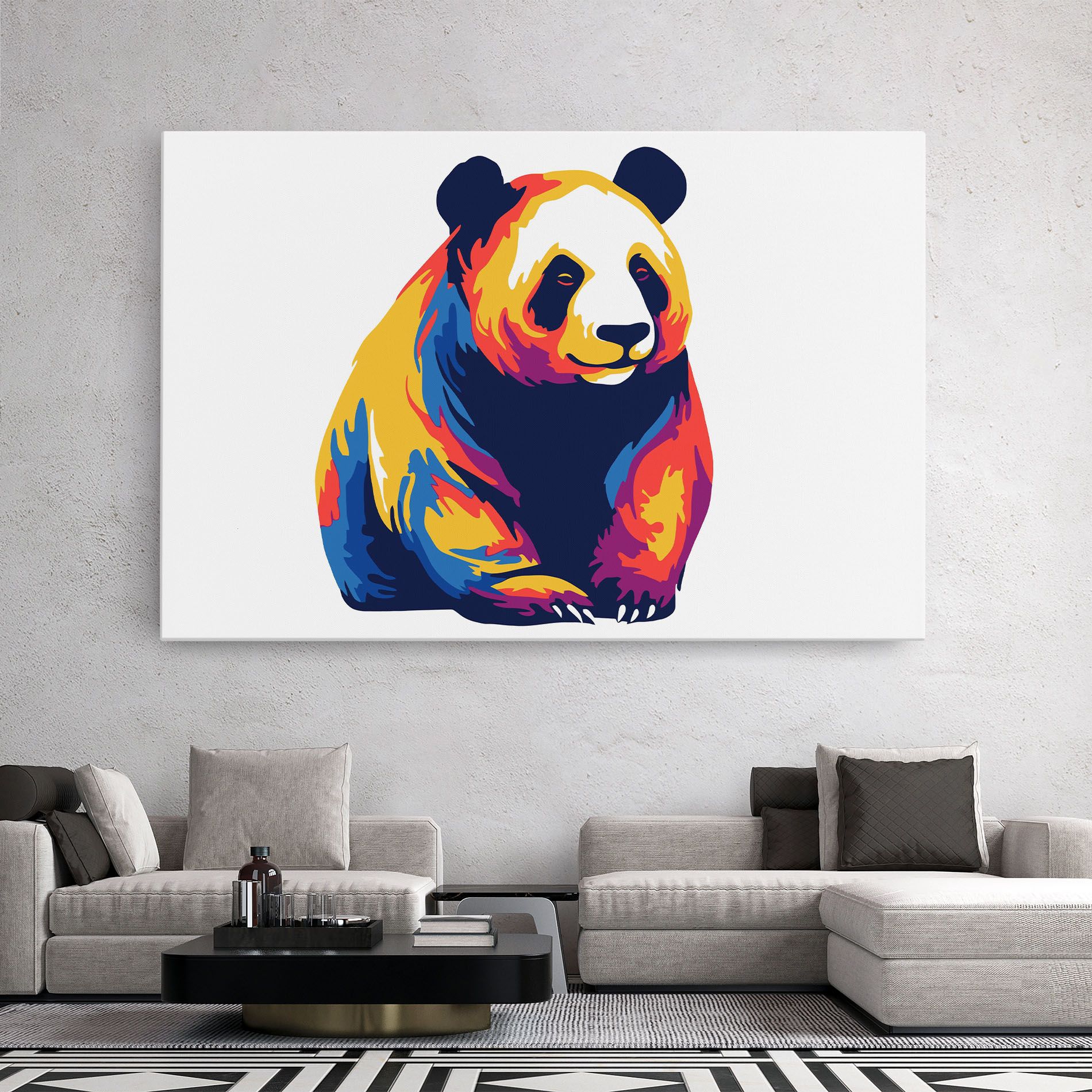 Cute Panda mockup 2