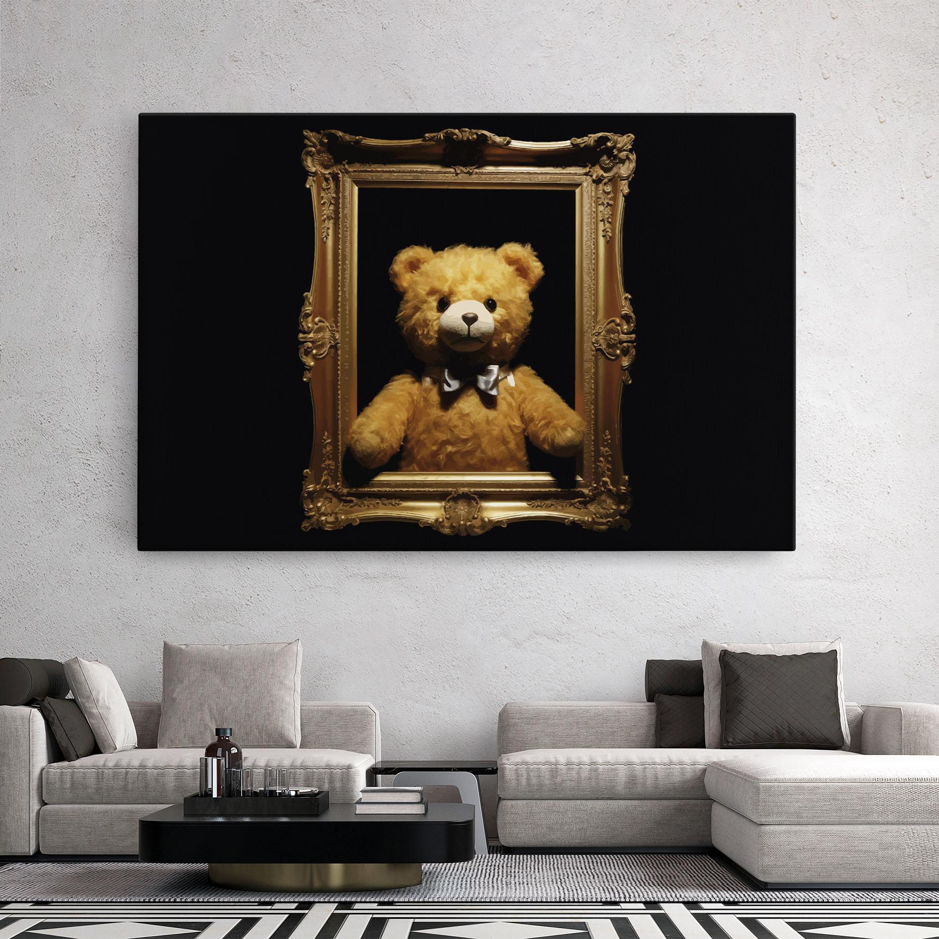 Tablou Canvas Frame Bear mockup 2