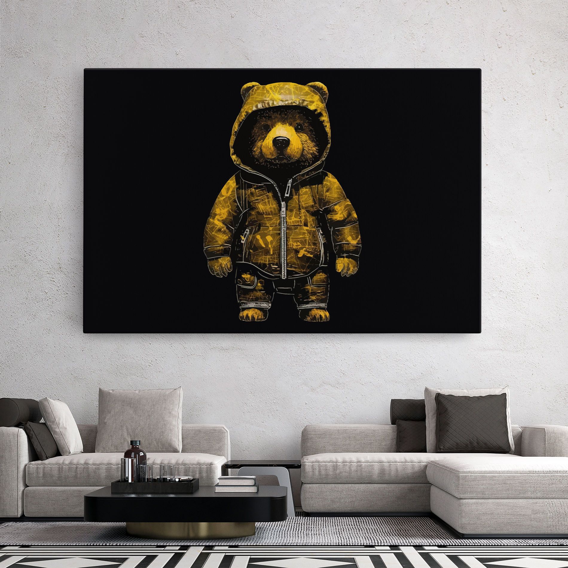 Yellow Bear mockup 2