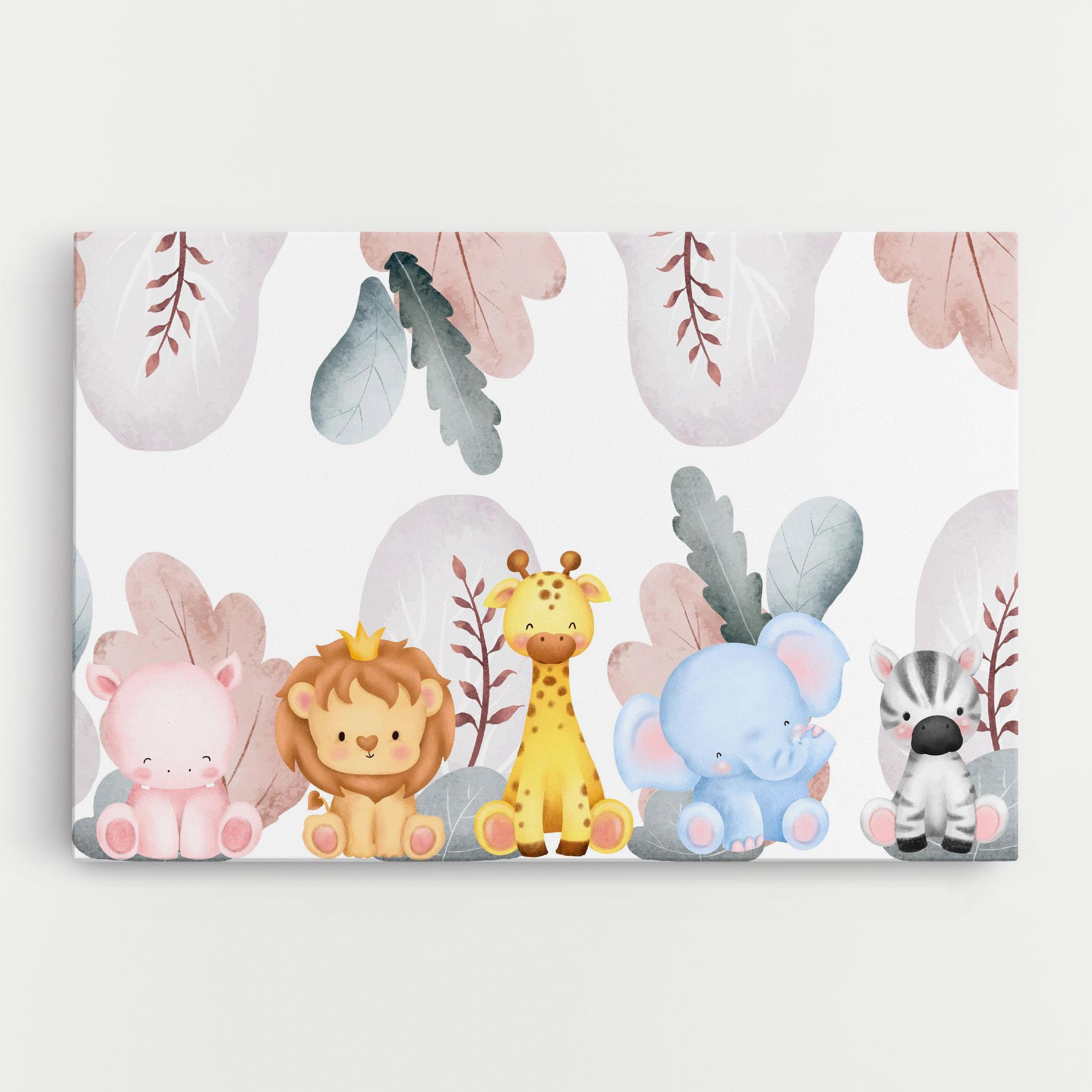 Tablou Canvas Baby Animals mockup 0
