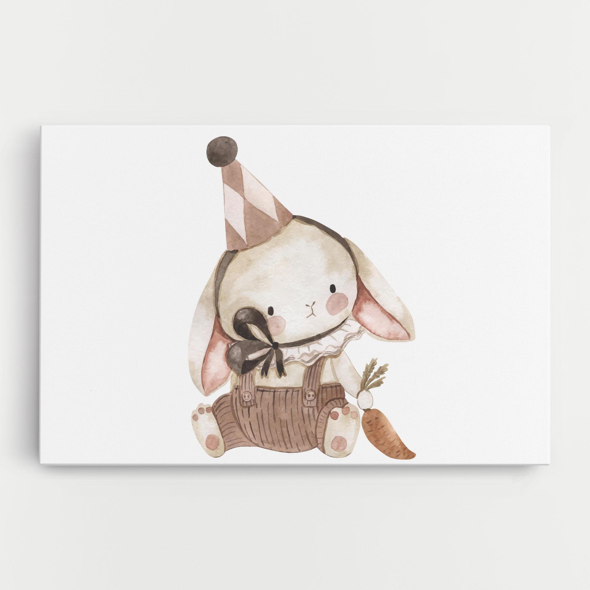 Tablou Canvas Baby Brown Rabbit mockup 0