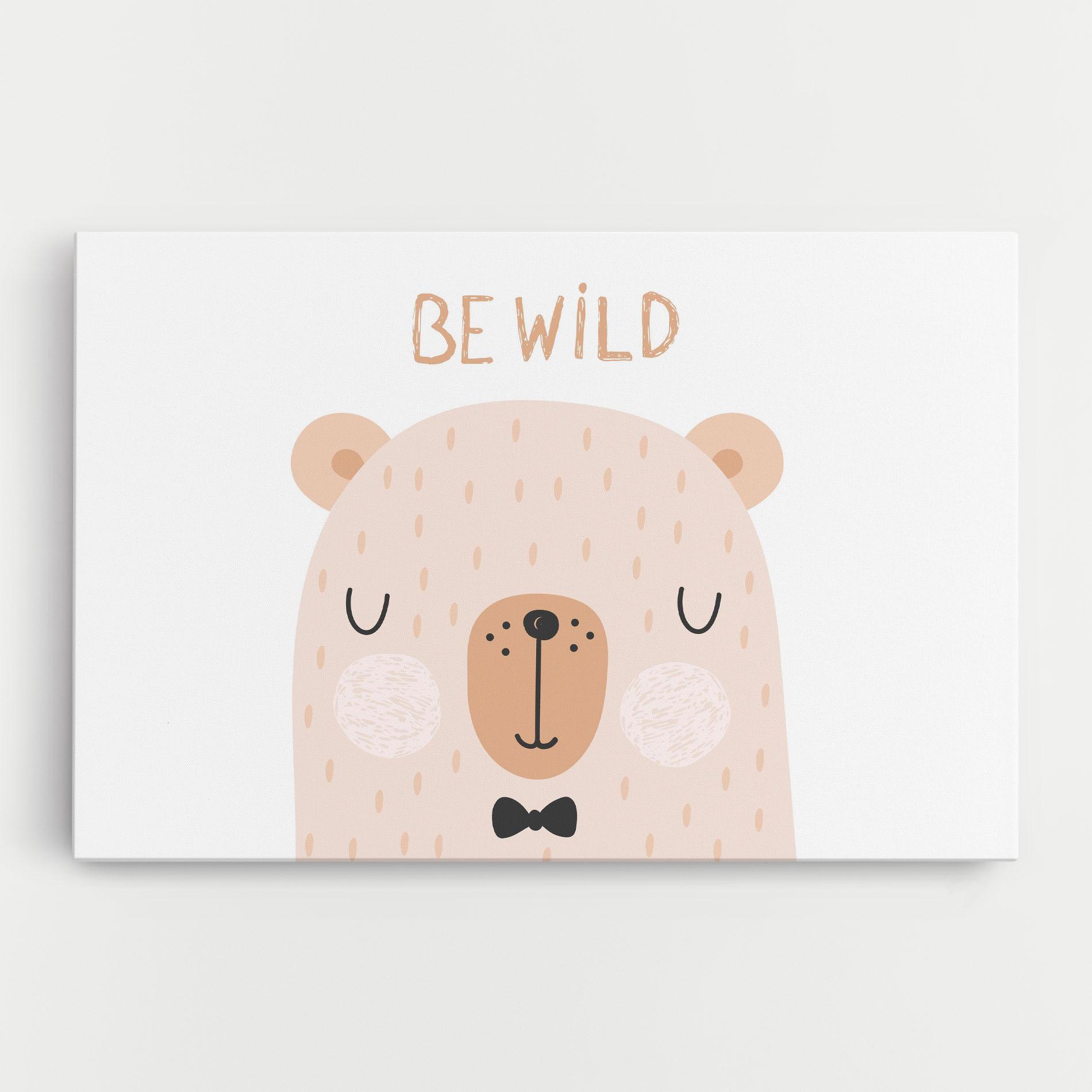 Tablou Canvas Bear Be Wild mockup 0