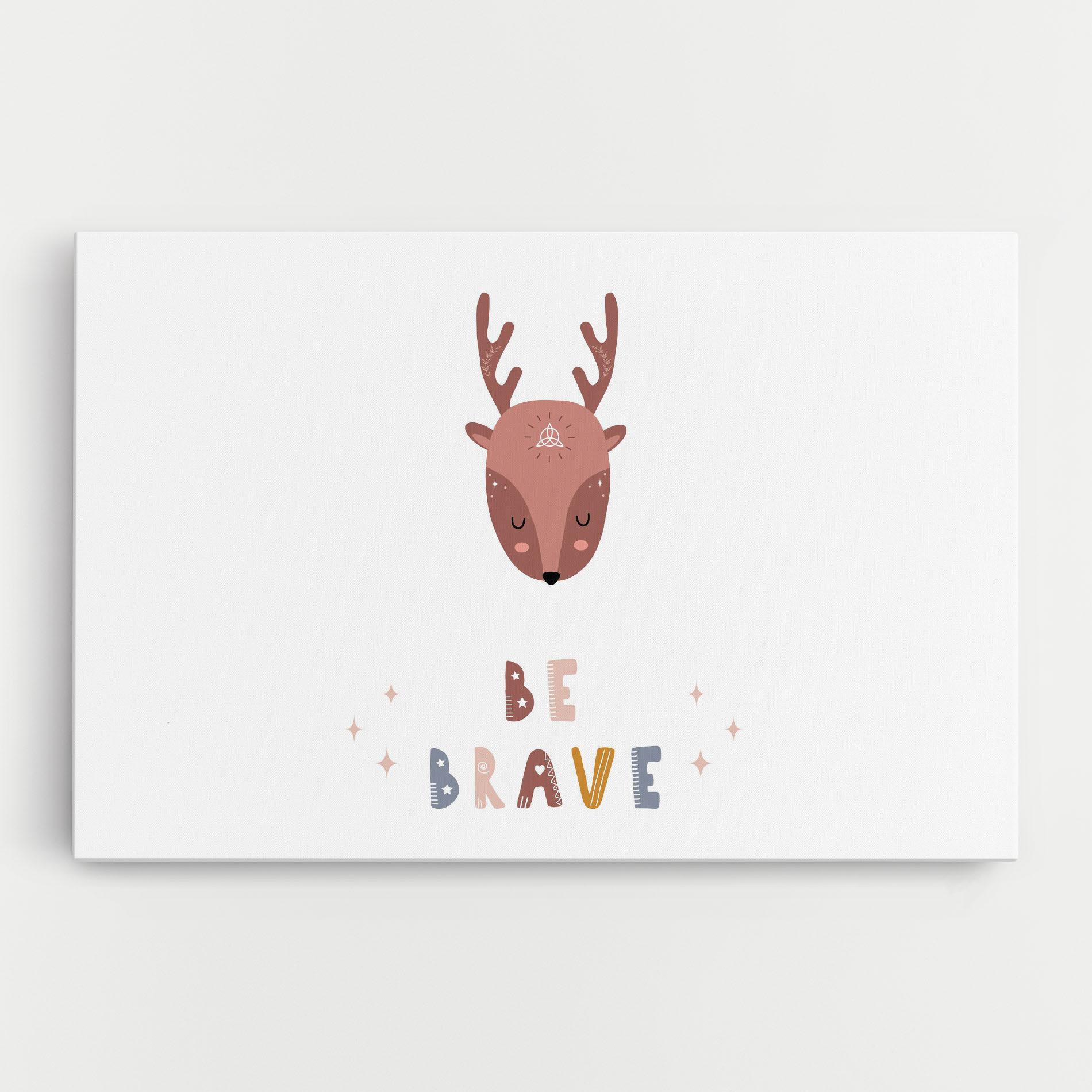 Tablou Canvas Brave Deer mockup 0