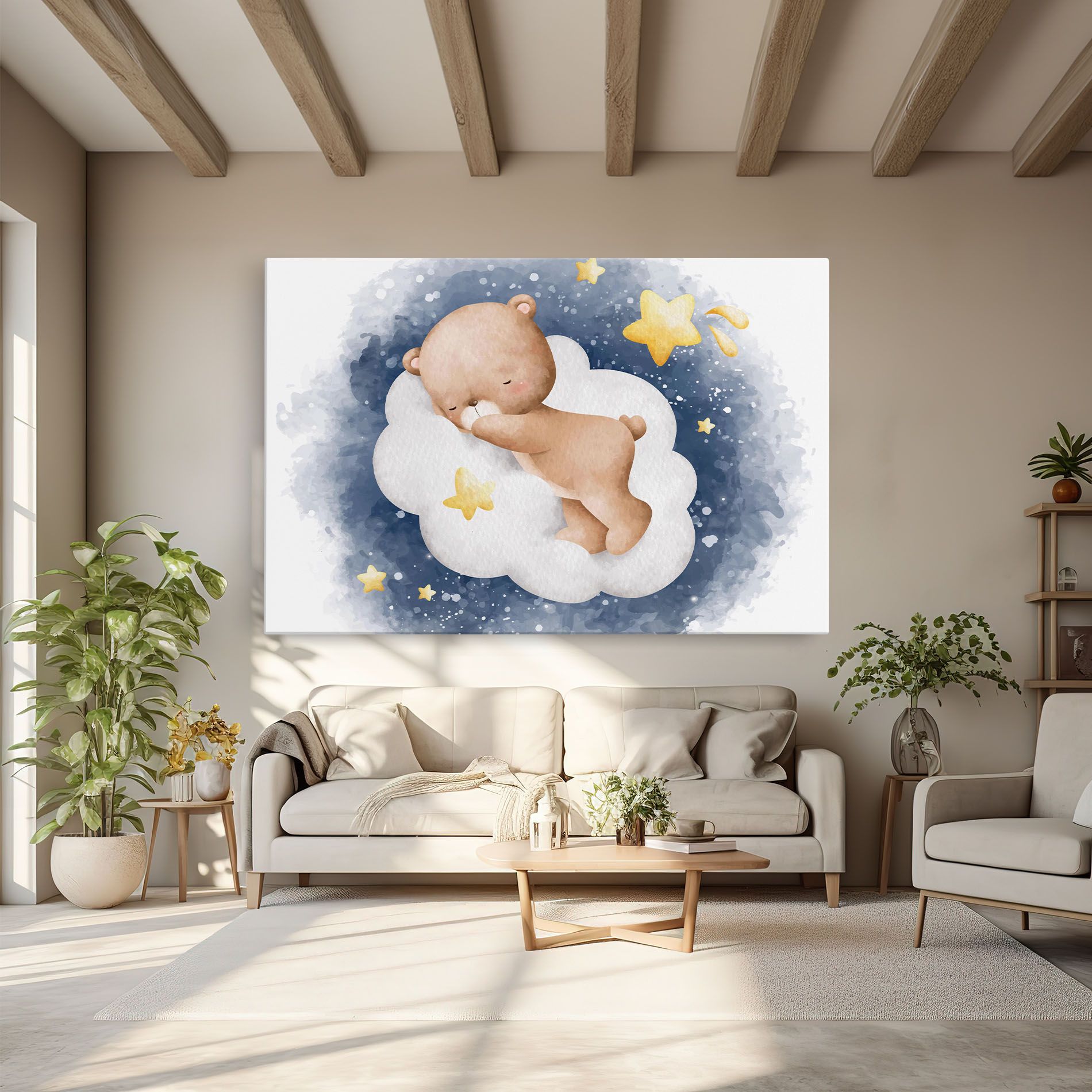Bear Cloud Sleep mockup 6