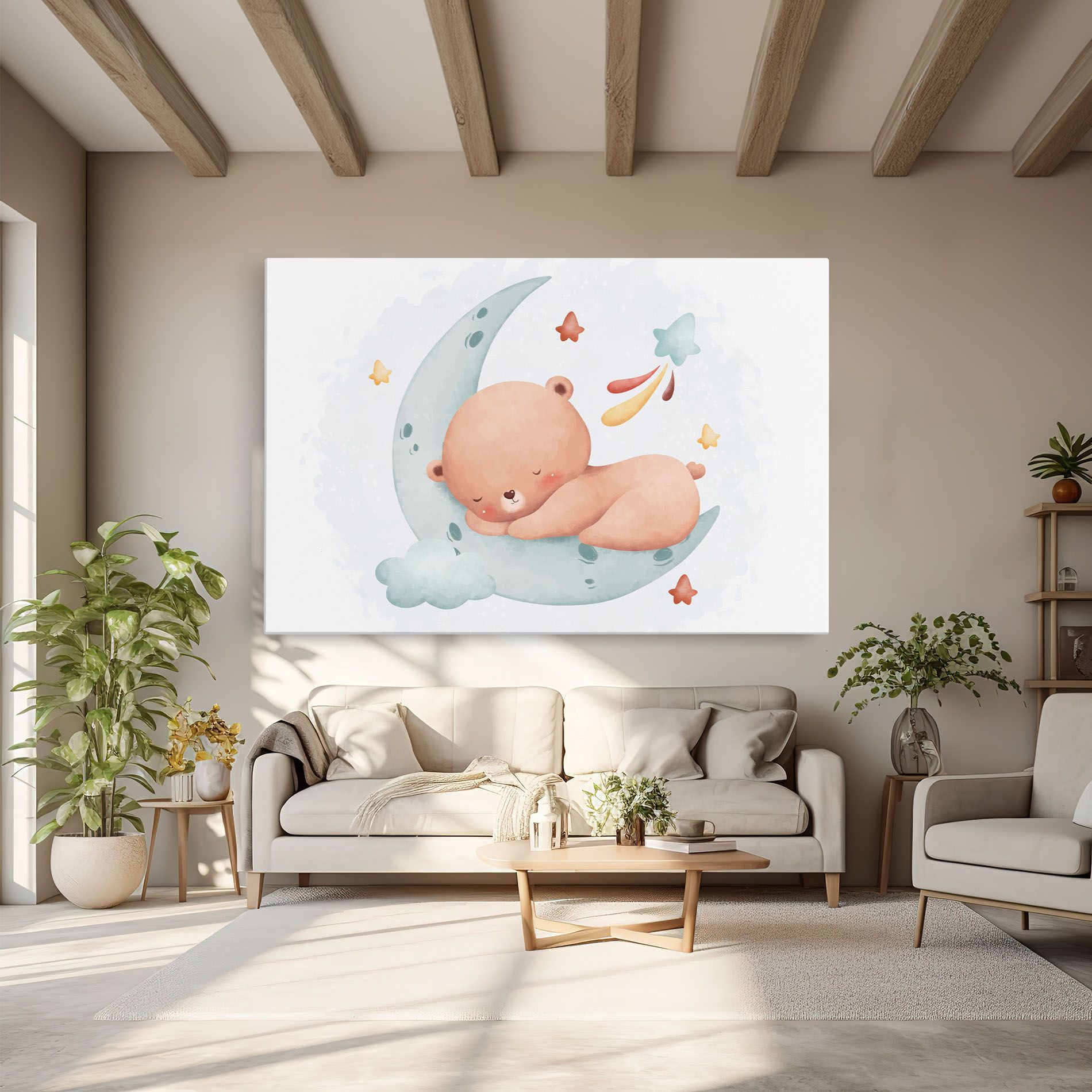 Blue Moon Bear mockup 6