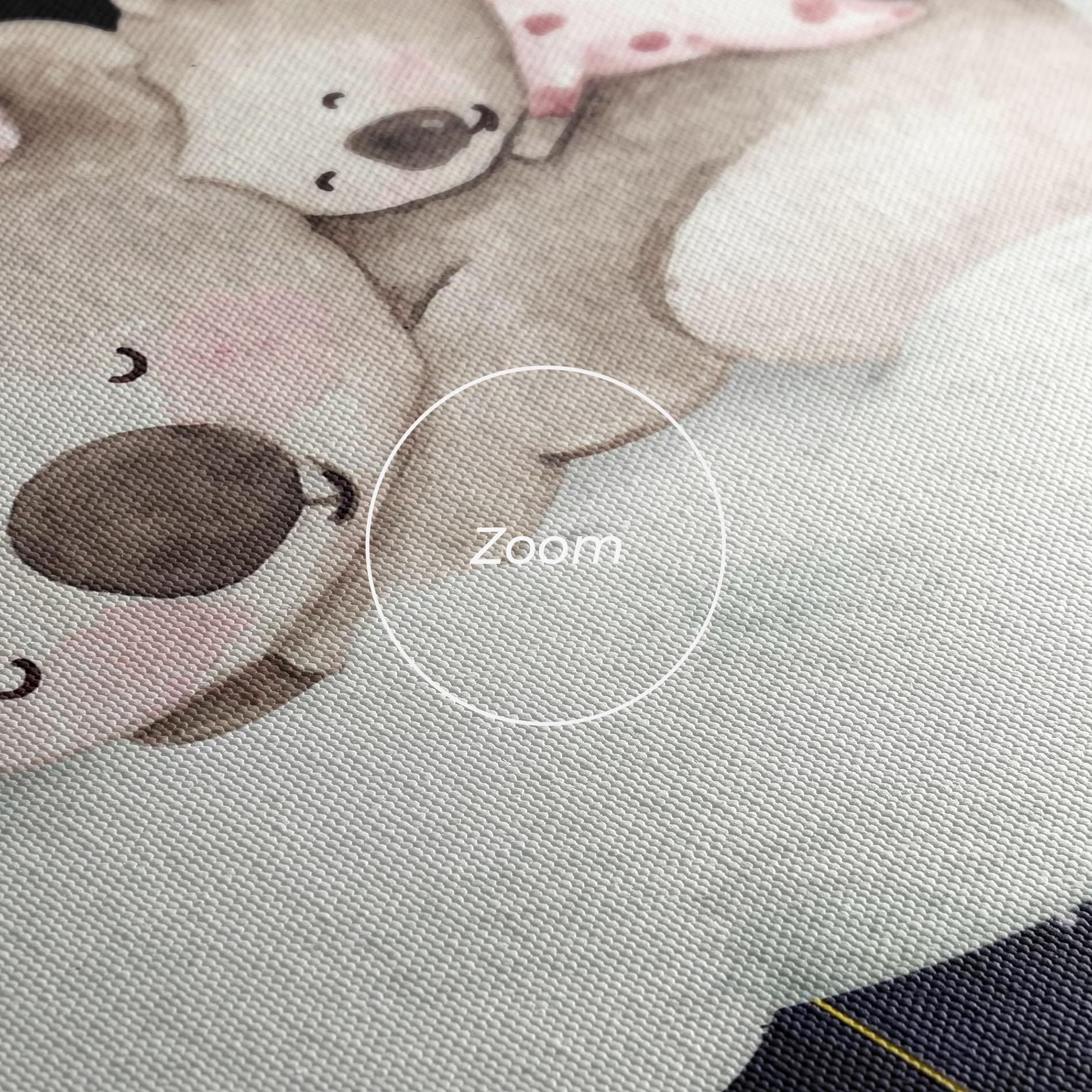 Tablou Canvas Baby Koala Sleeping mockup 3